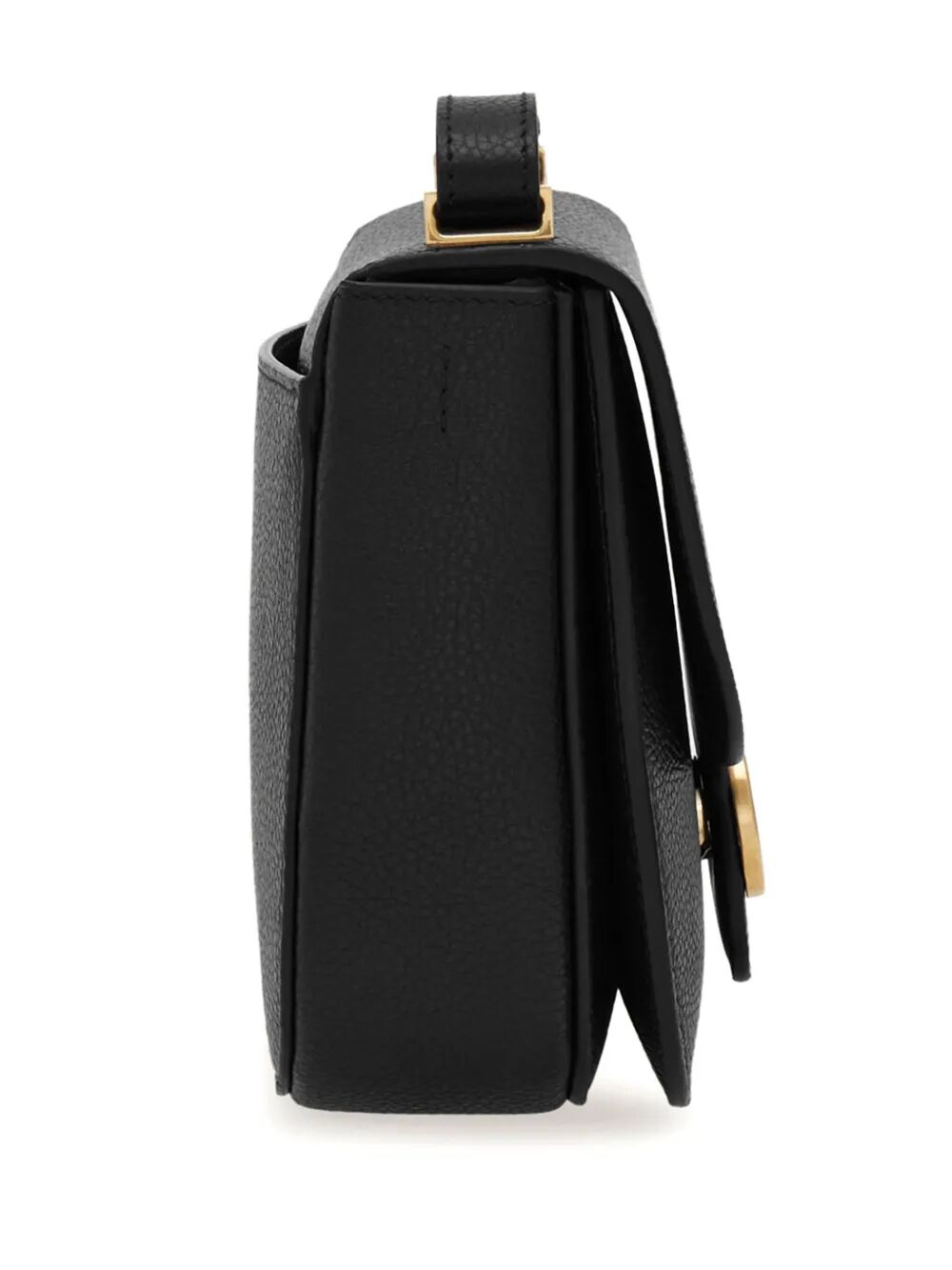 DOUBLE GANCINI CROSSBODY FLAP BAG