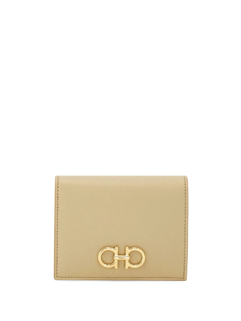GOLDEN FINISH GANCINI COMPACT WALLET