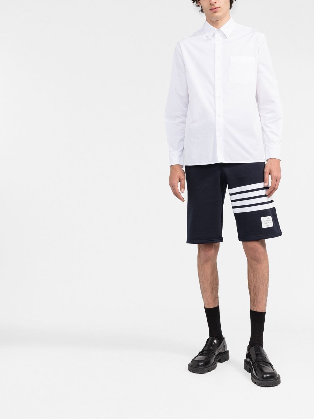 CLASSIC LOOPBACK 4-BAR TRACK SHORTS