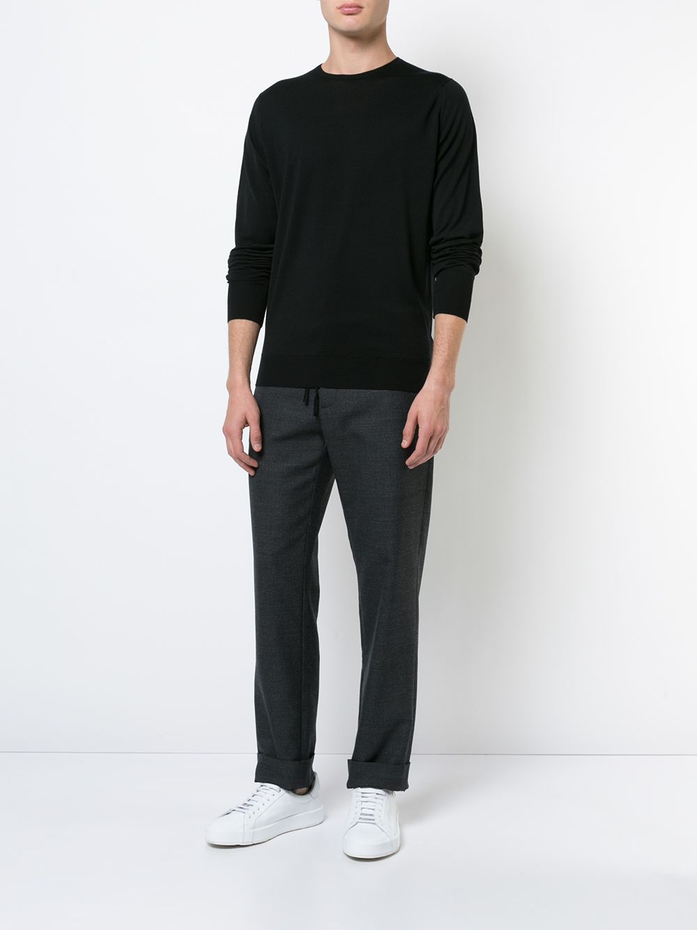 MARCUS EXTRA FINE MERINO WOOL JUMPER