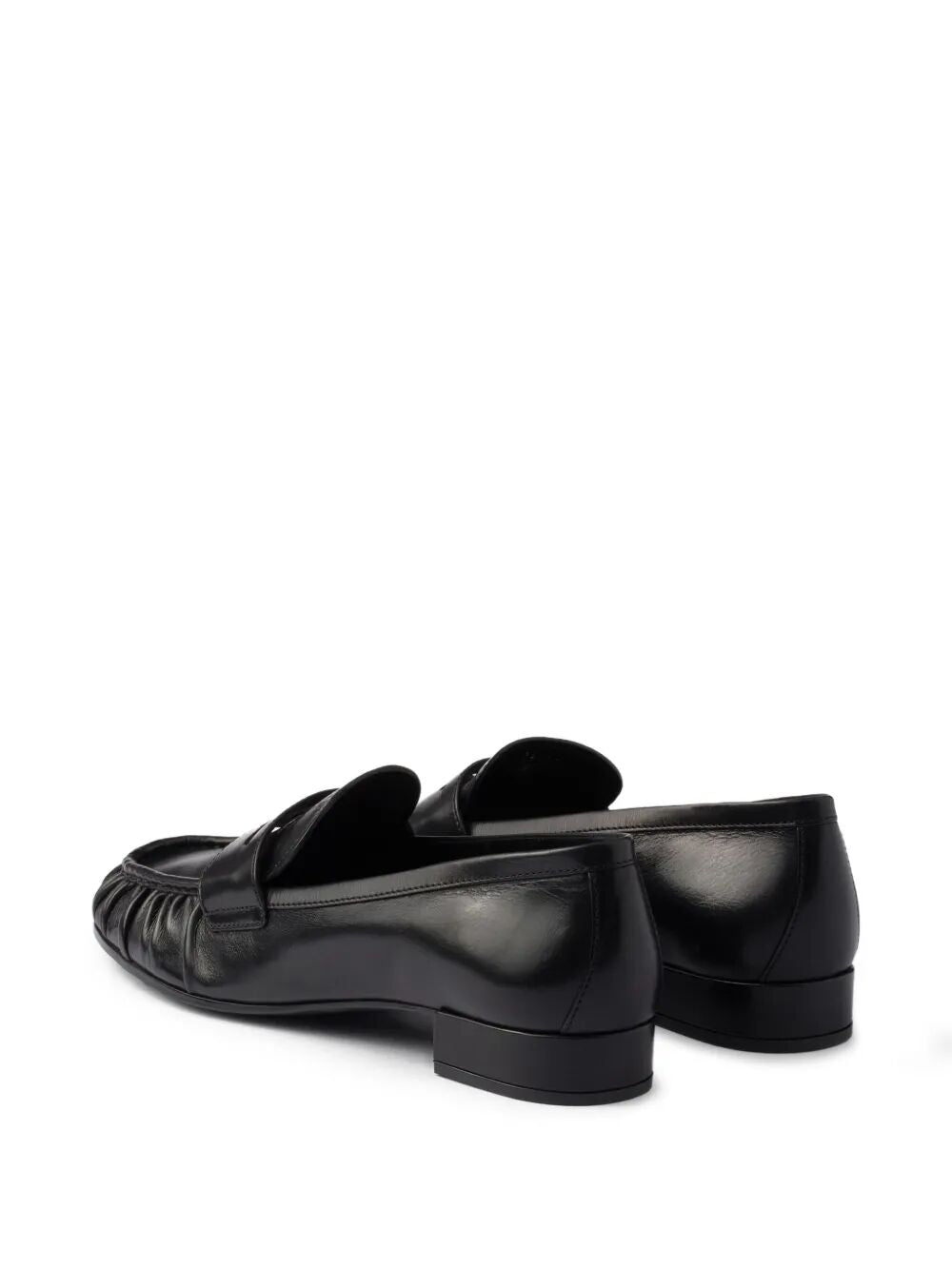 LEATHER PENNY LOAFERS