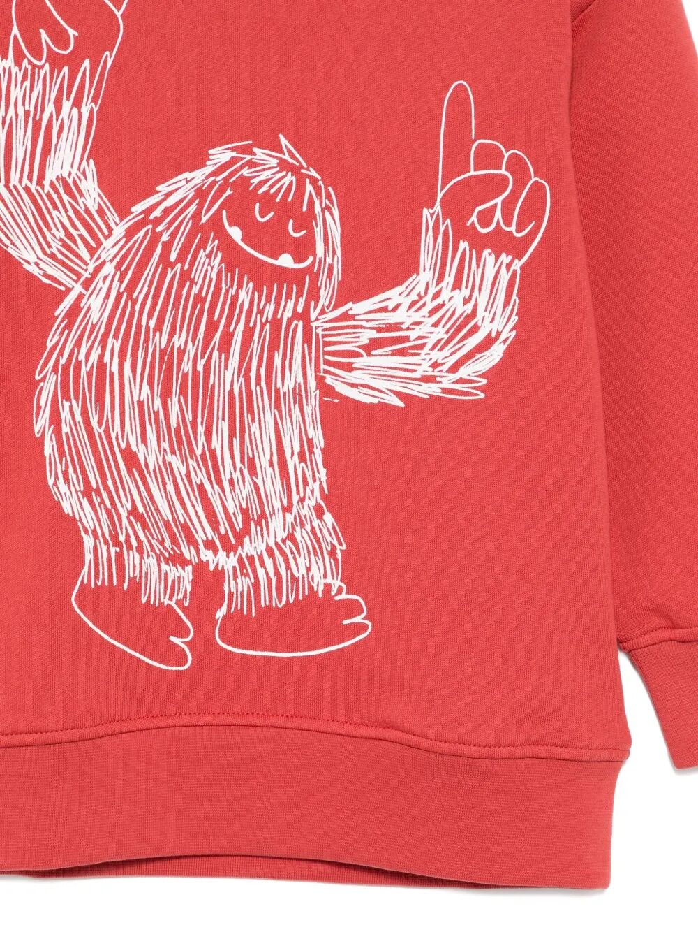 YETI-PRINT COTTON SWEATSHIRT