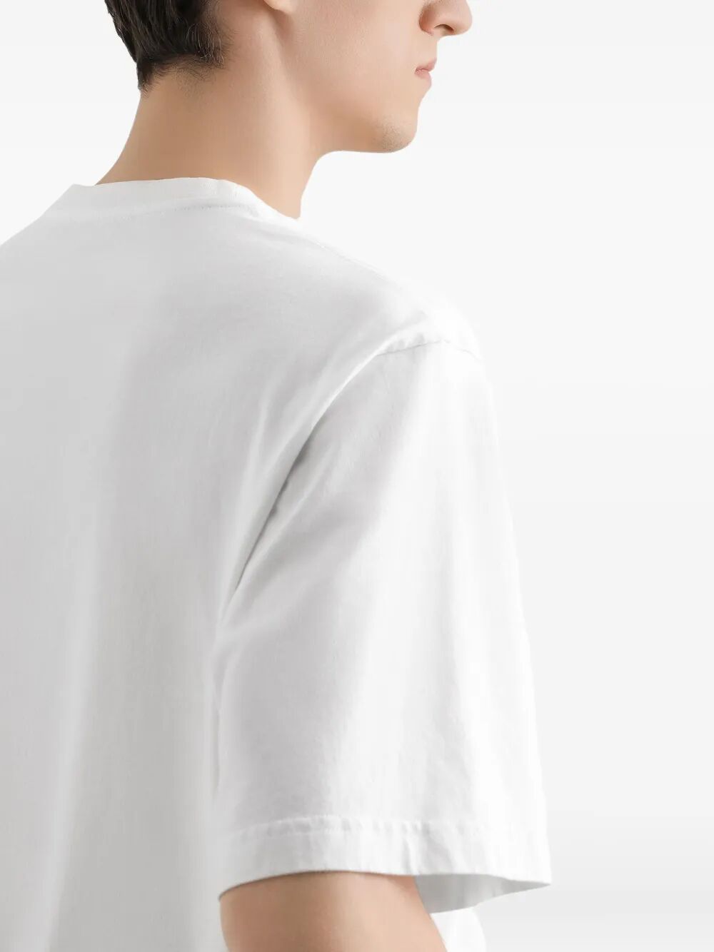 ITALY-PRINT COTTON T-SHIRT