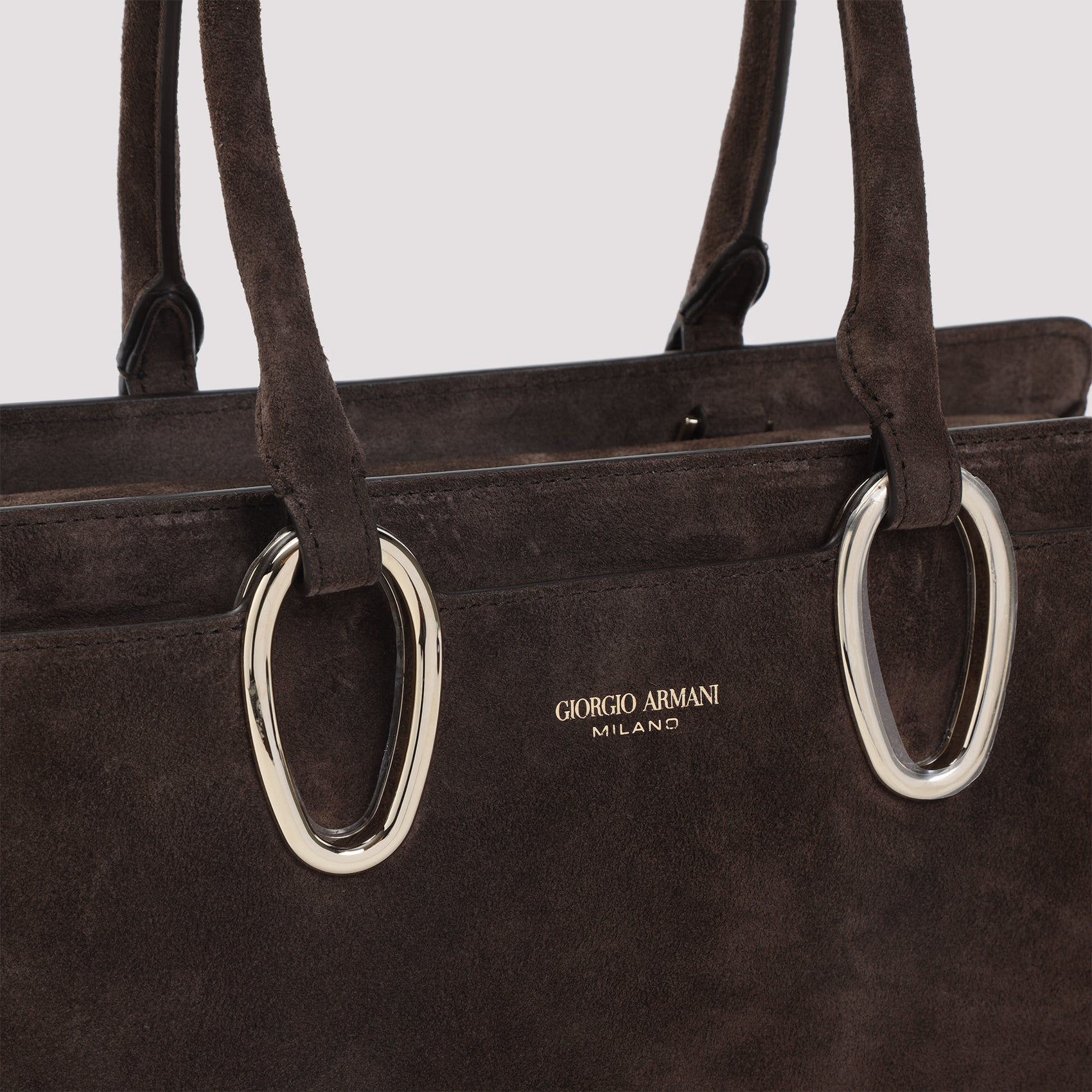 Suede Calf Leather Shoulder Bag