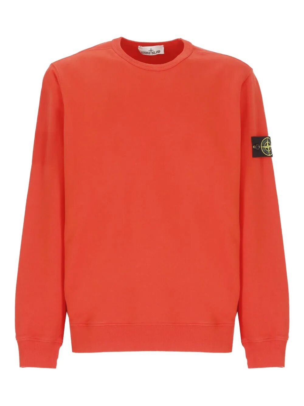 COTTON FLEECE CREW NECK SWEATSHIRT