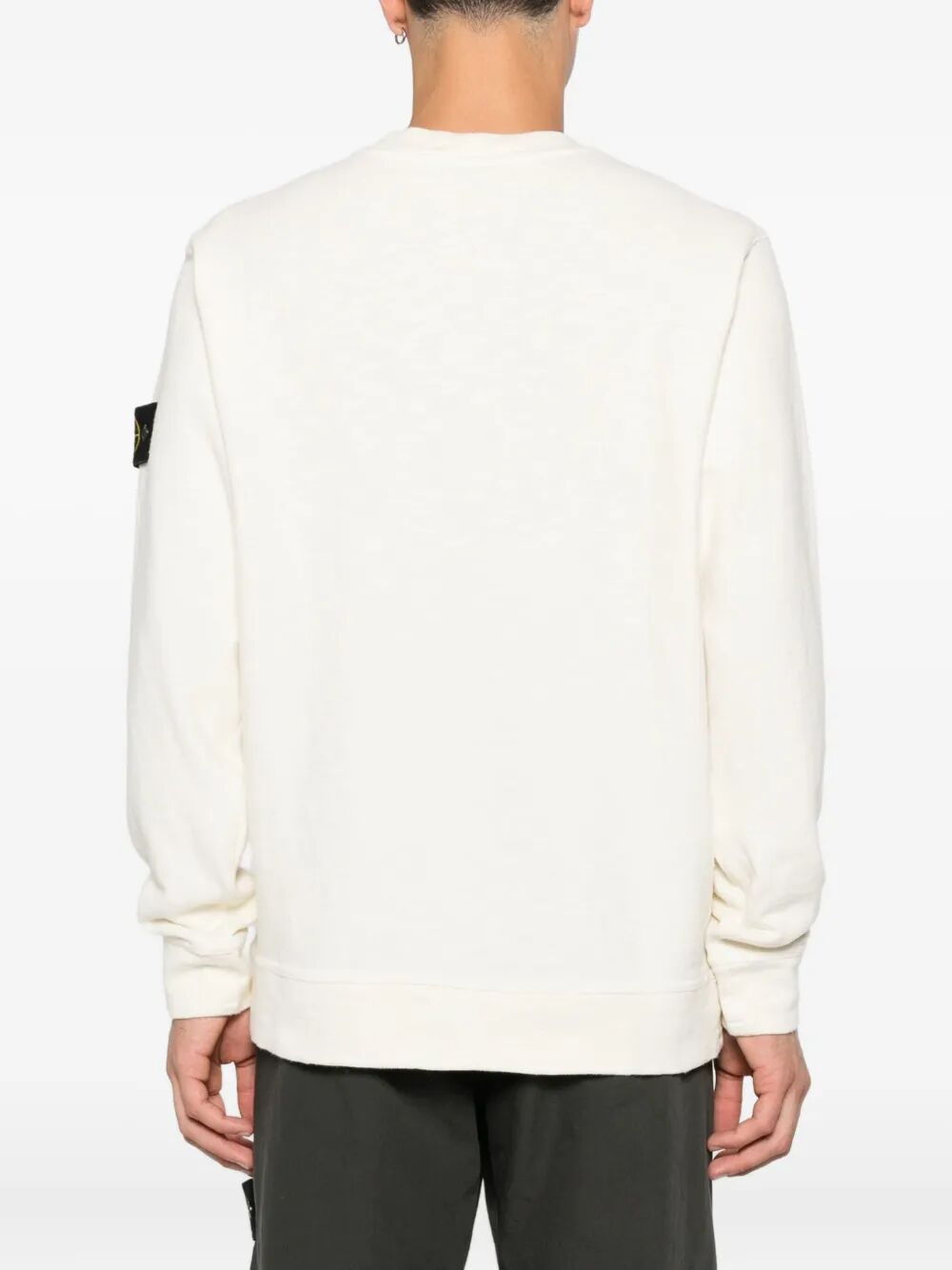 COTTON CREW-NECK SWEATER