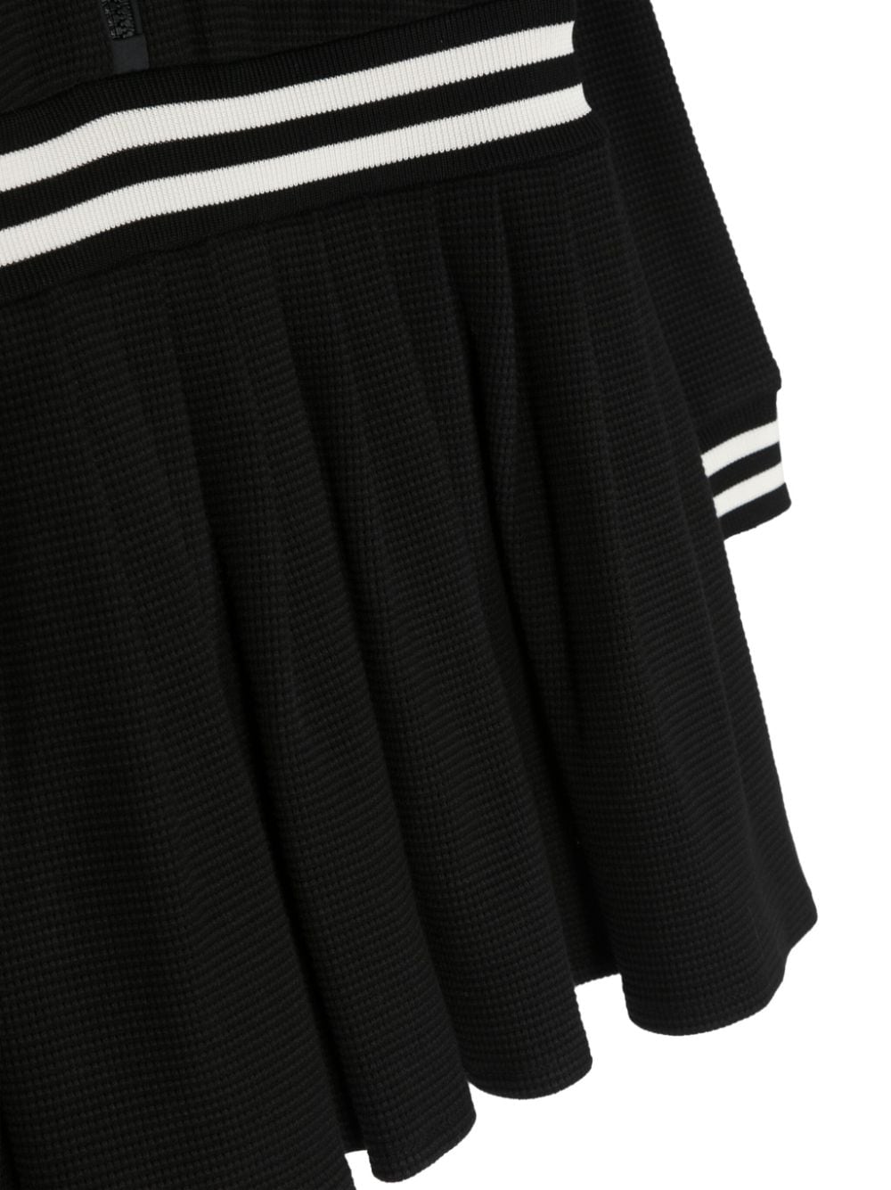 KNITTED POLO DRESS WITH ZIP