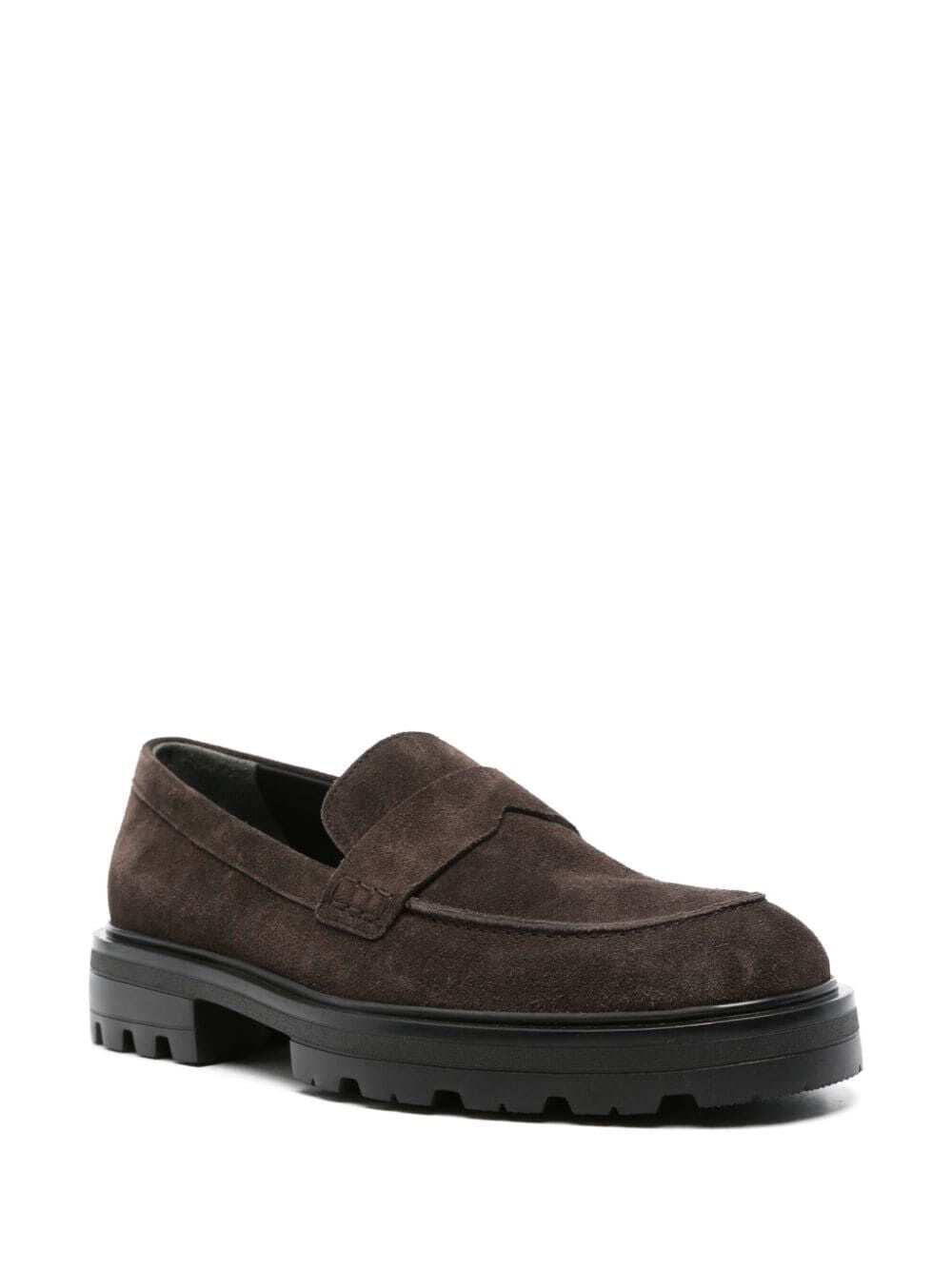 H673 SUEDE LOAFERS