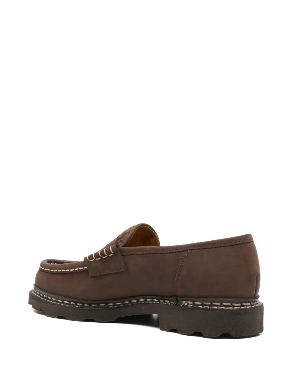 REIMS SUEDE LOAFERS WITH CANVAS INSERTS