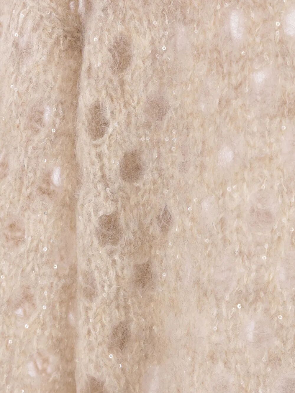 SEQUIN-EMBELLISHED KNITTED JUMPER