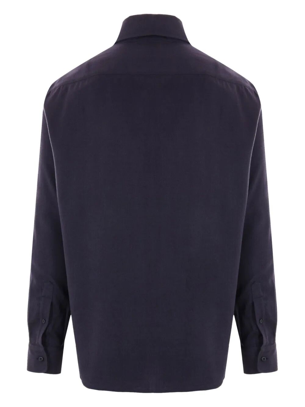 HERRINGBONE COTTON BLEND SHIRT