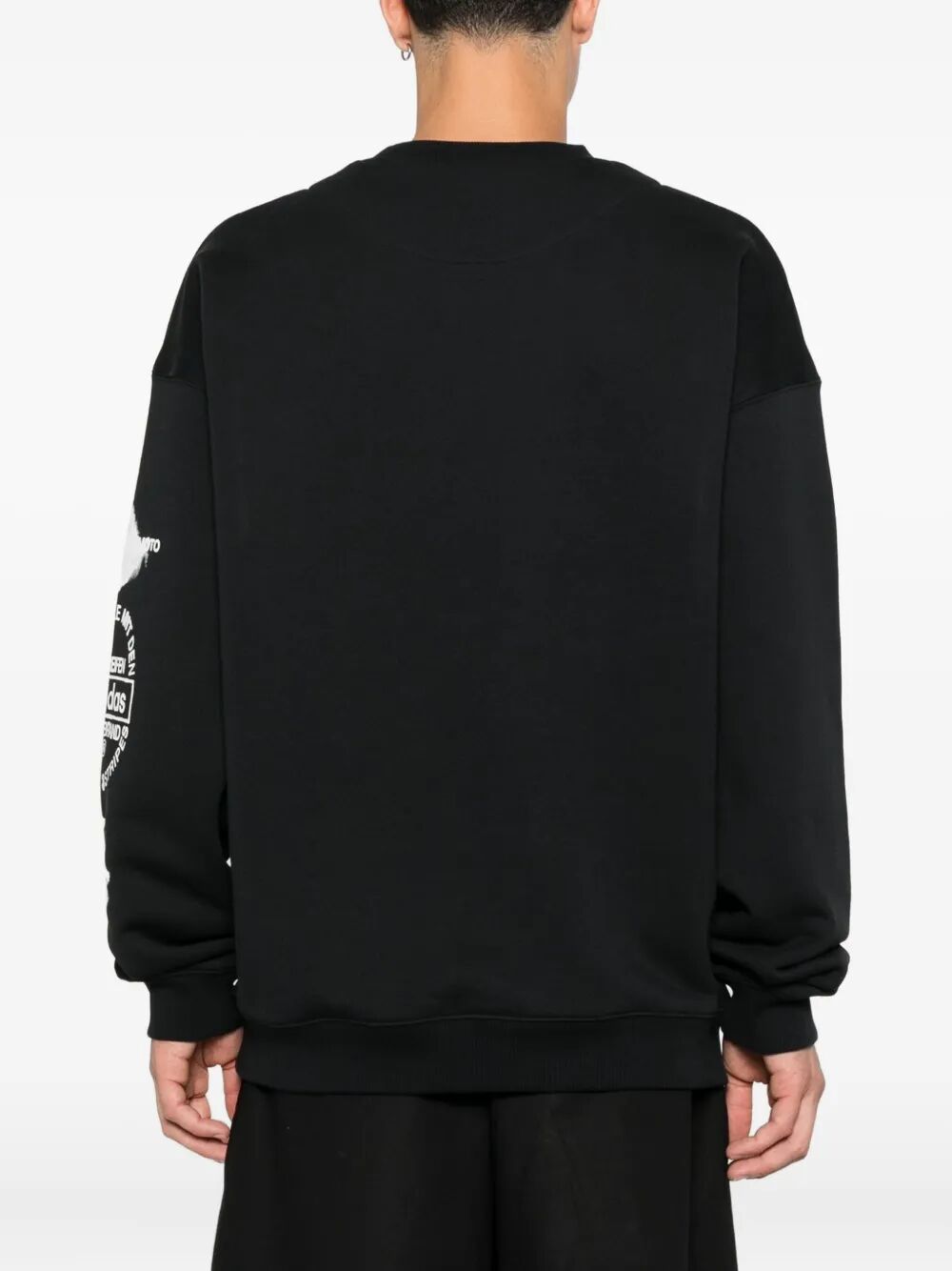 CLOUD-PRINT CREW-NECK SWEATSHIRT