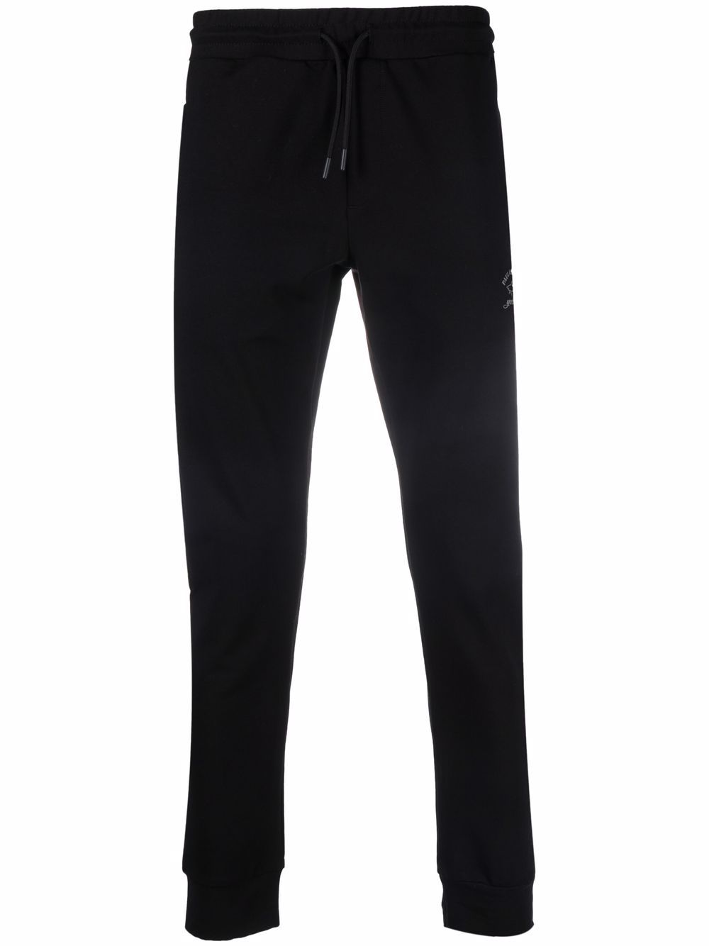 LOGO-PRINT COTTON TRACK PANTS