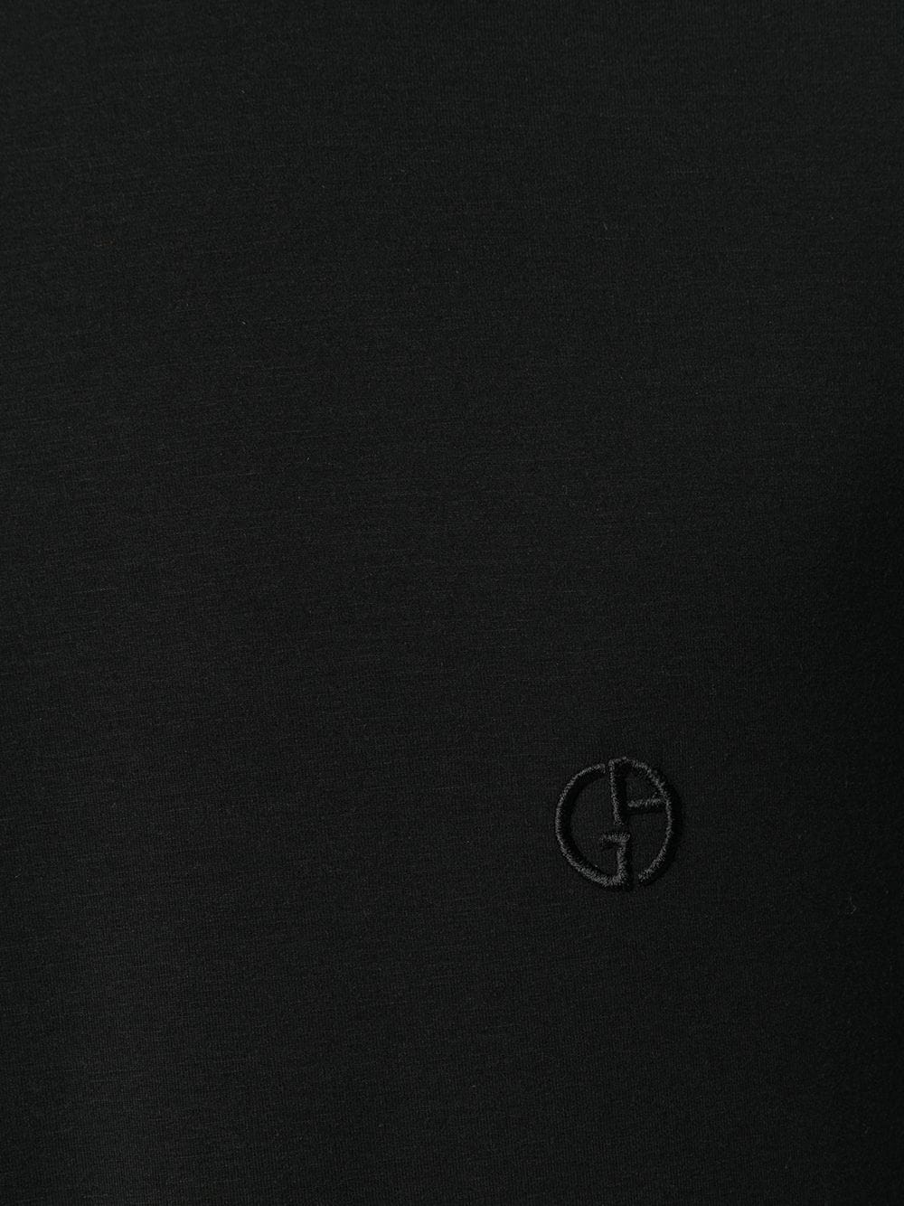 STRETCH VISCOSE JERSEY CREW NECK T-SHIRT
