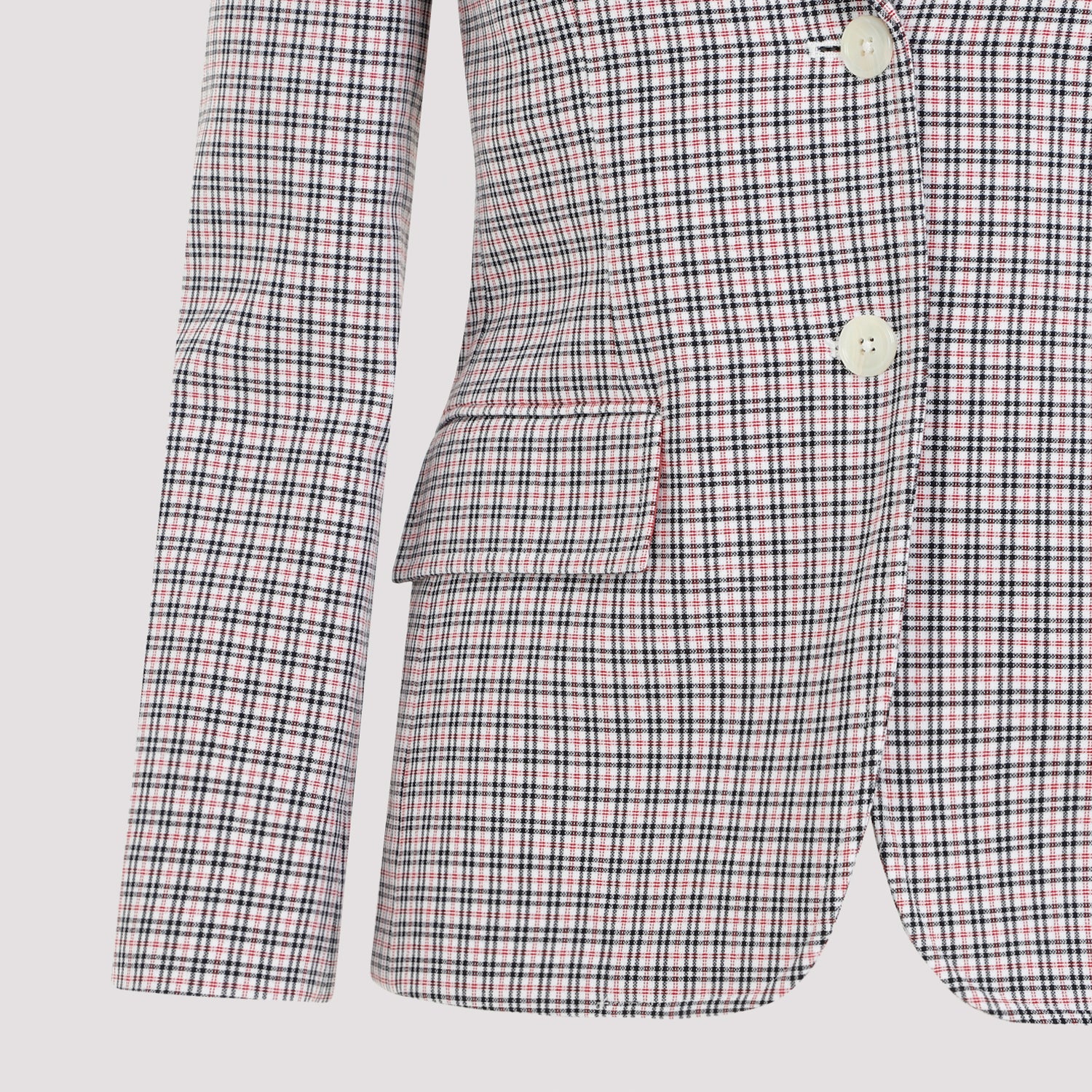Small Check Cotton Jacket