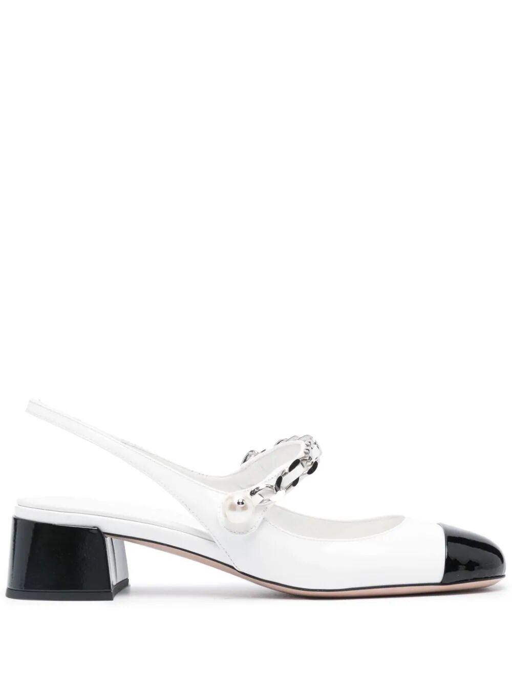 SLINGBACK BICOLORE VERNICE
