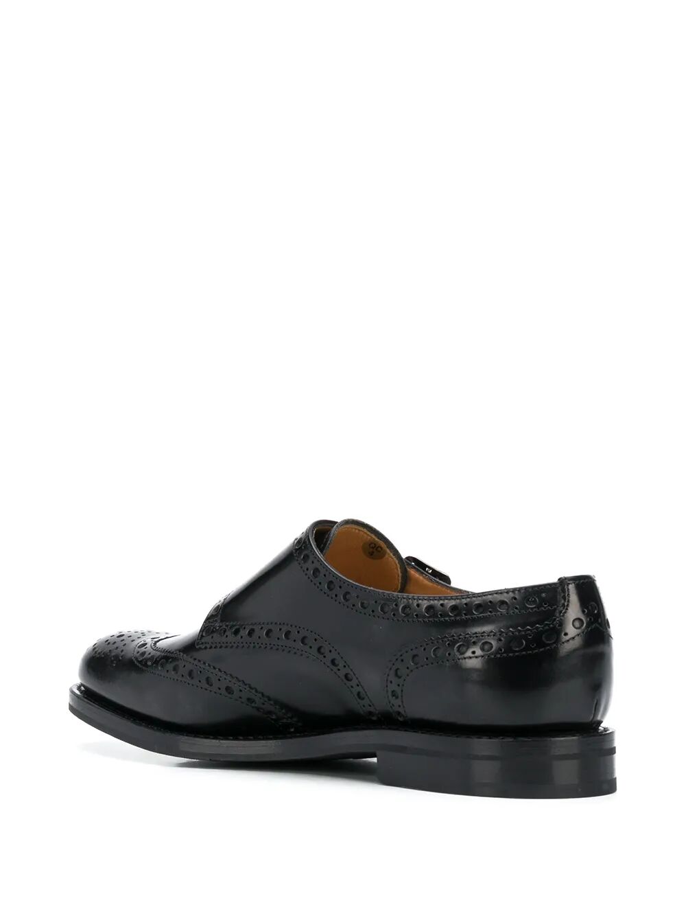 MONK-STRAP FULL BROGUE SHOES