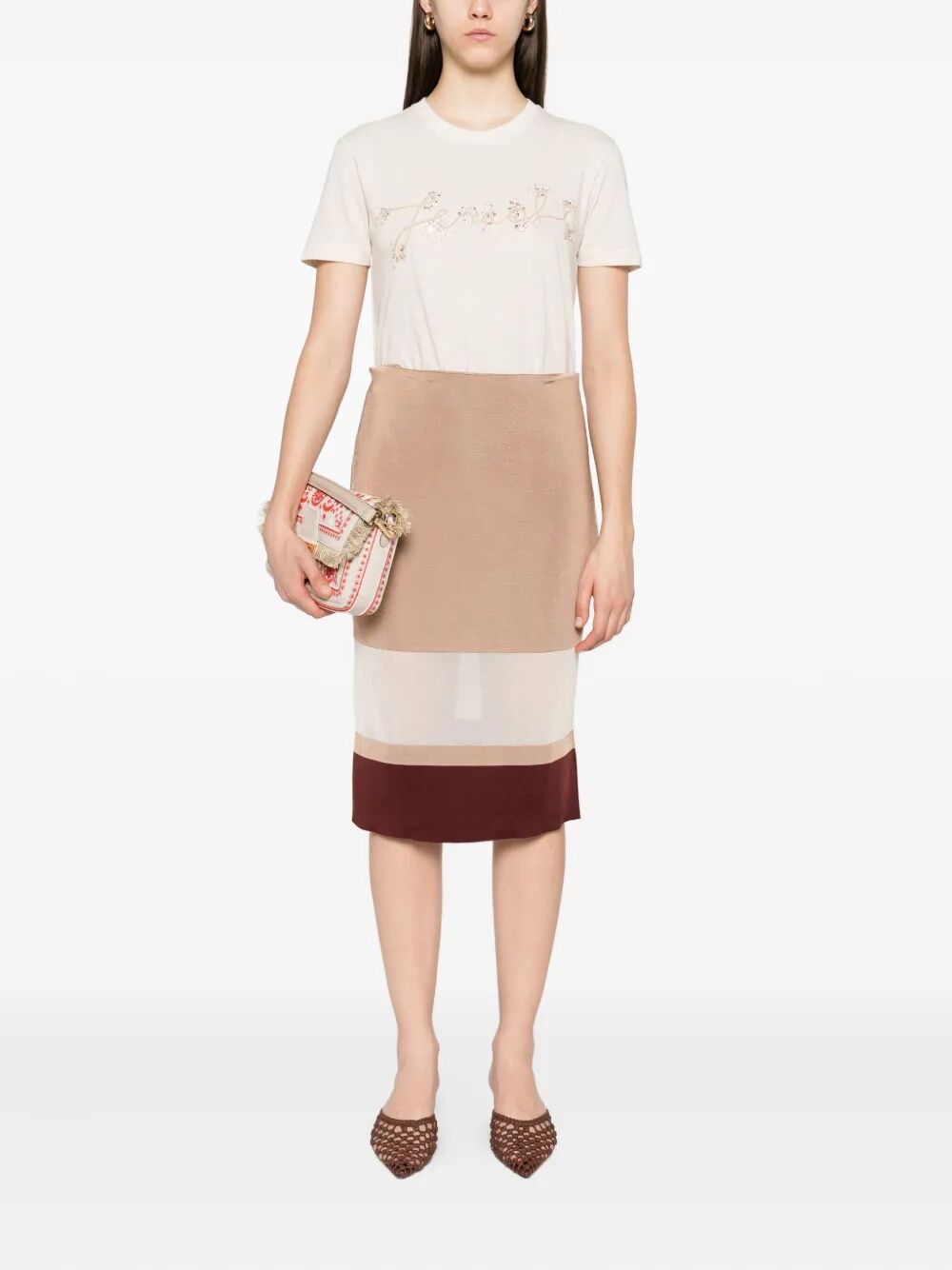 T-SHIRT FENDI EMBR