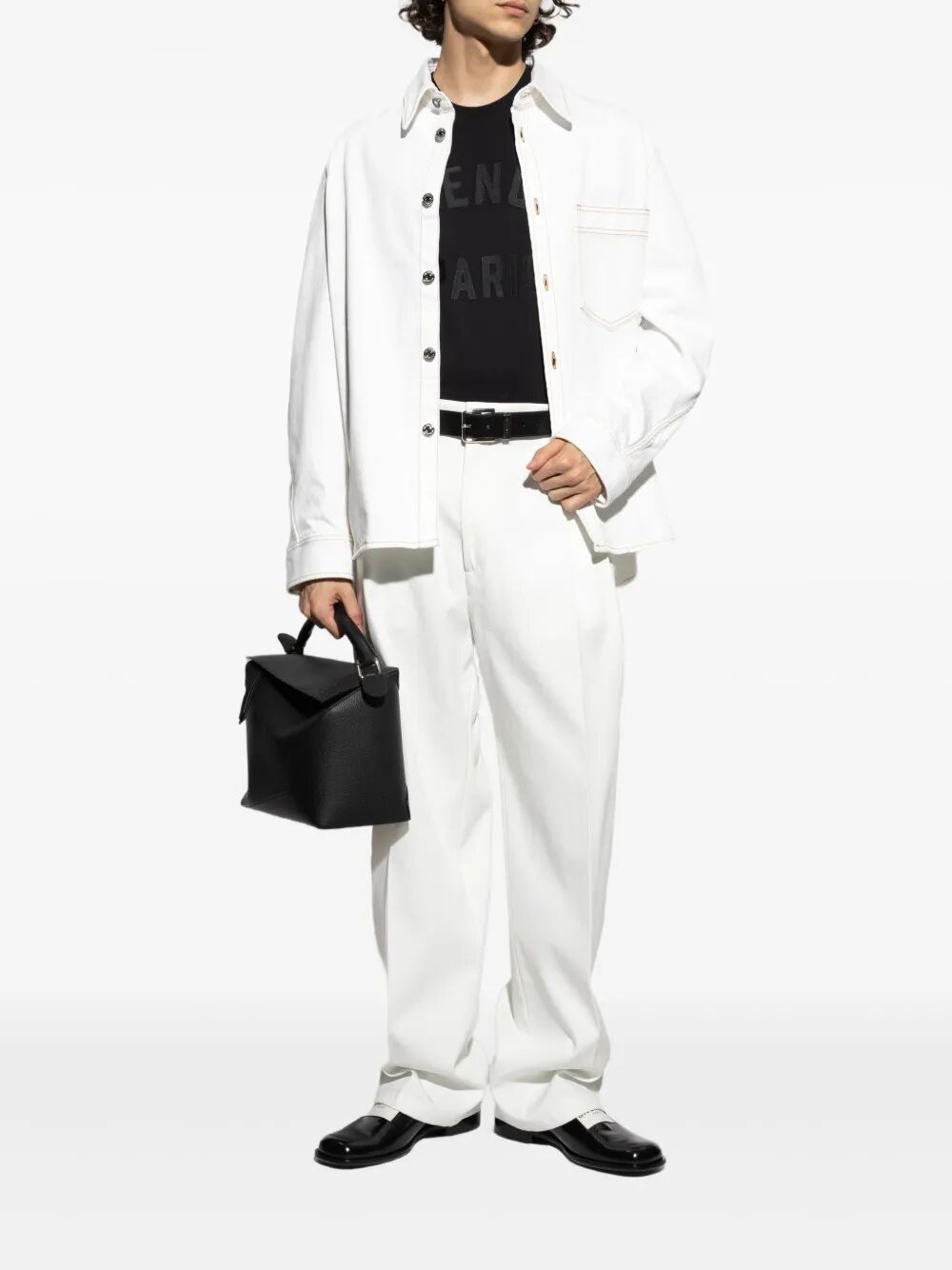 TWISTED LEG PANT WITH 2 PLEATS