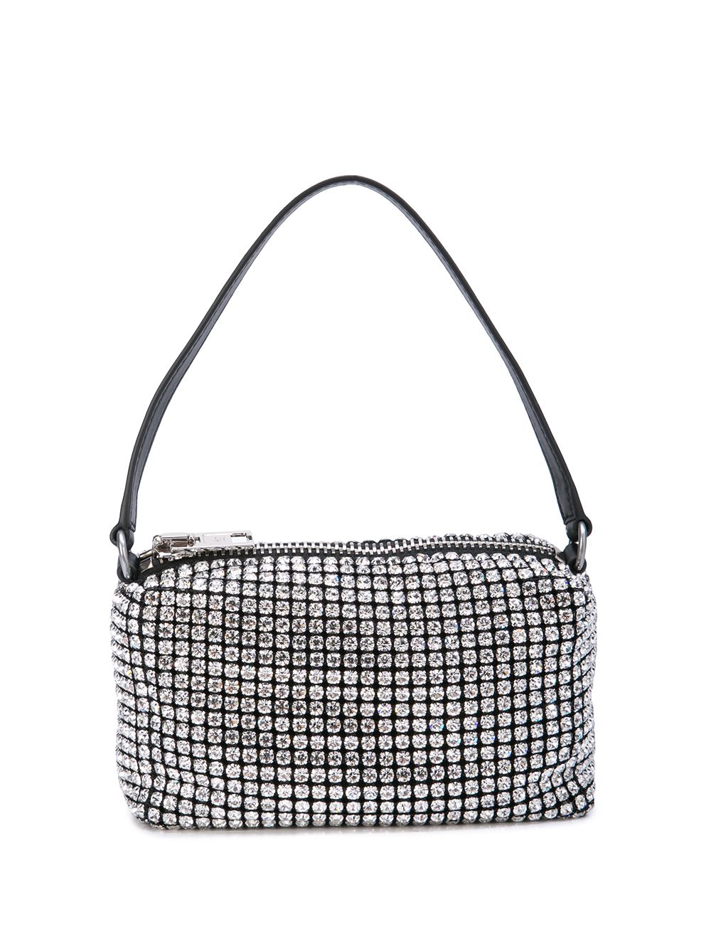 HEIRESS MEDIUM POUCH IN CRYSTAL MESH