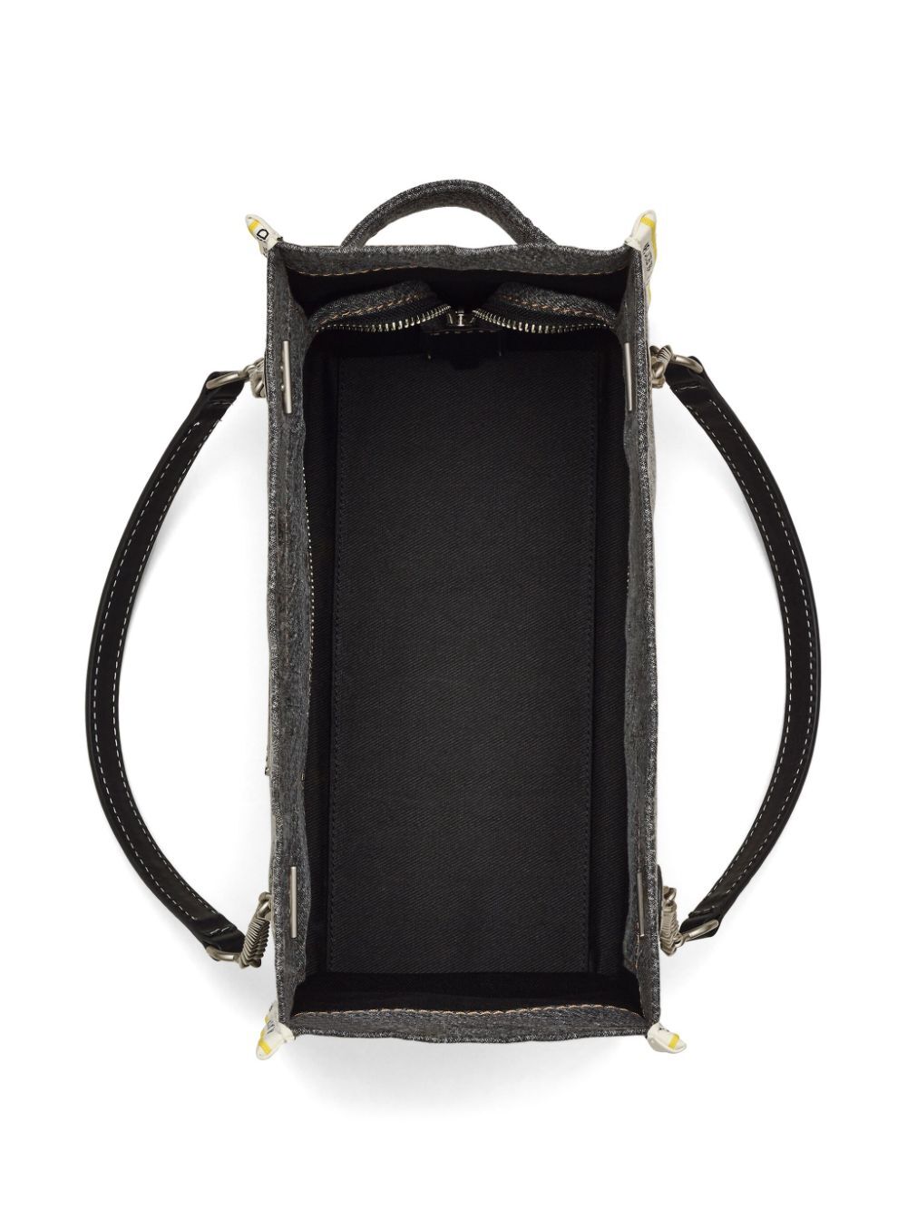 THE DENIM CHAIN MEDIUM TOTE BAG