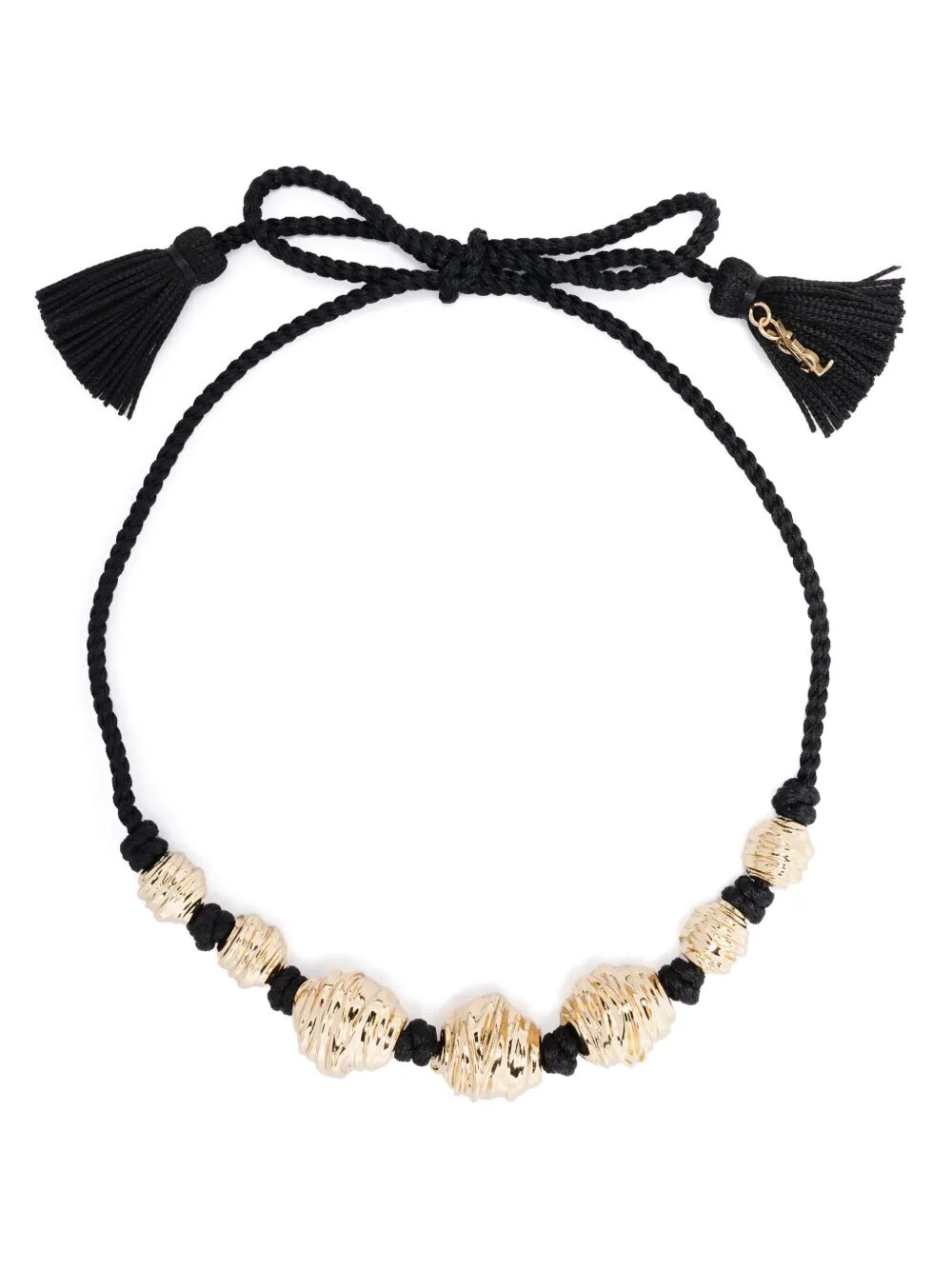 CHARM-DETAIL CHORD NECKLACE