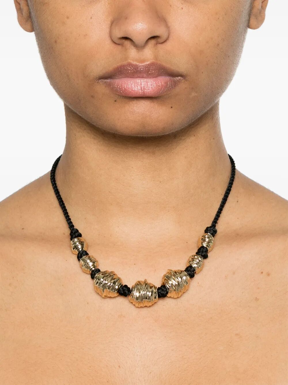 CHARM-DETAIL CHORD NECKLACE