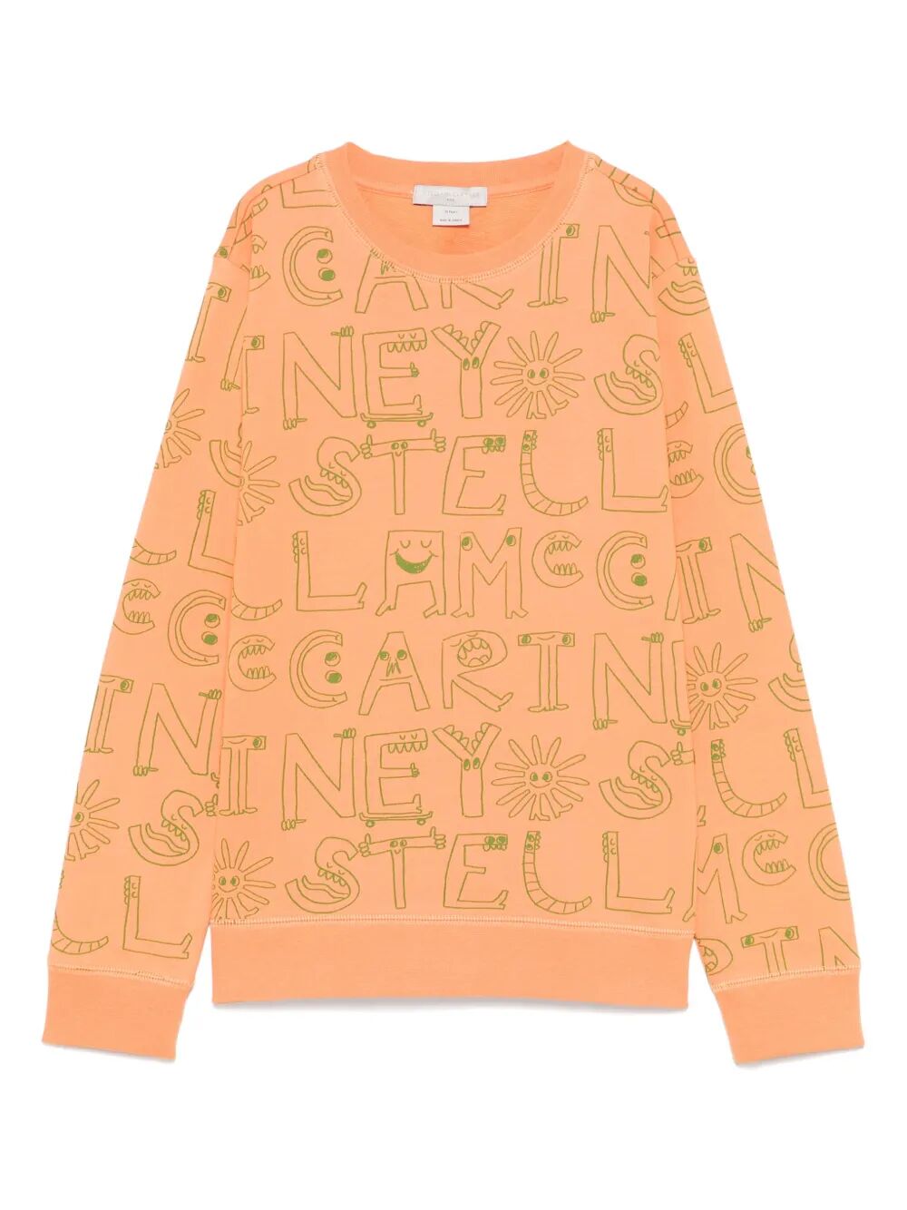 LOGO-PRINT COTTON SWEATSHIRT