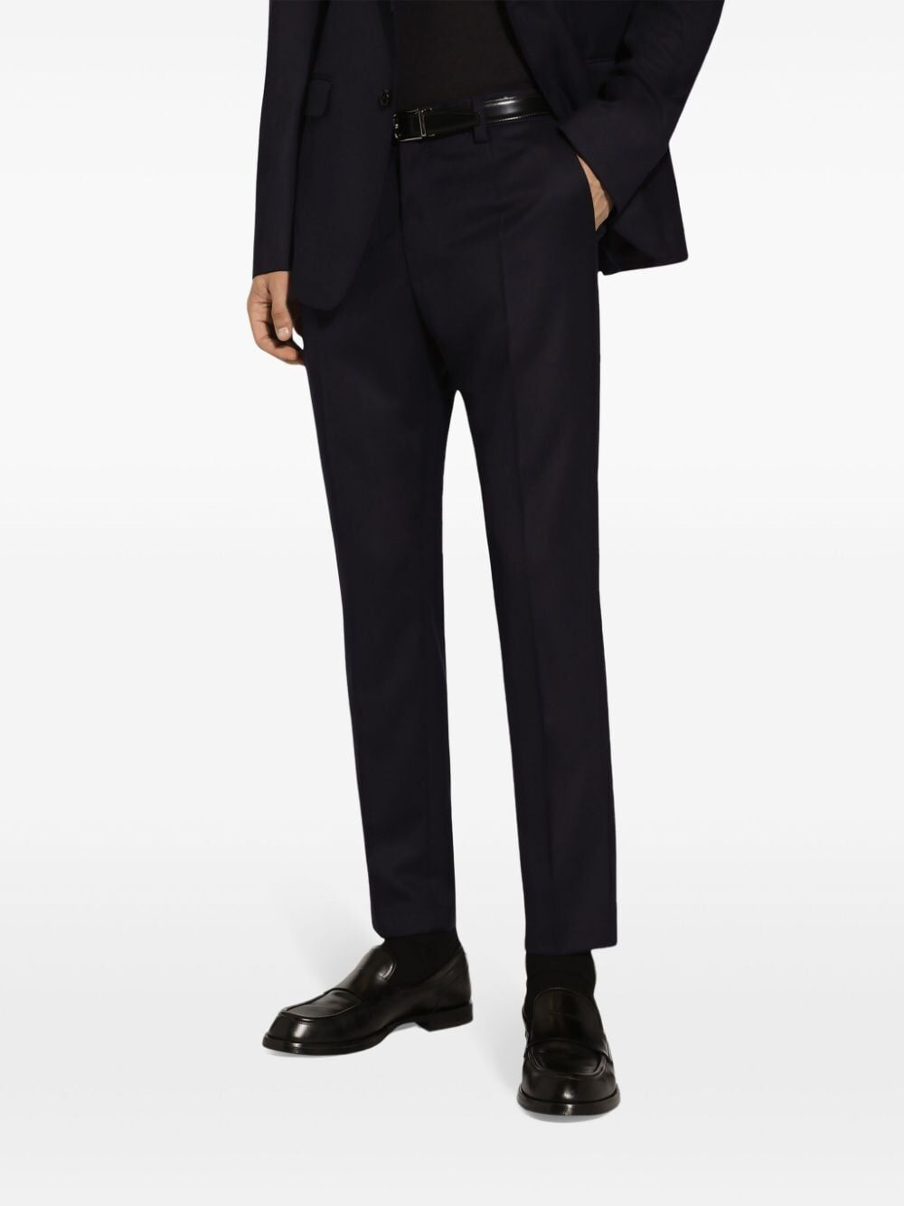 PANTALONE SARTORIALE IN FLANELLA DI LANA