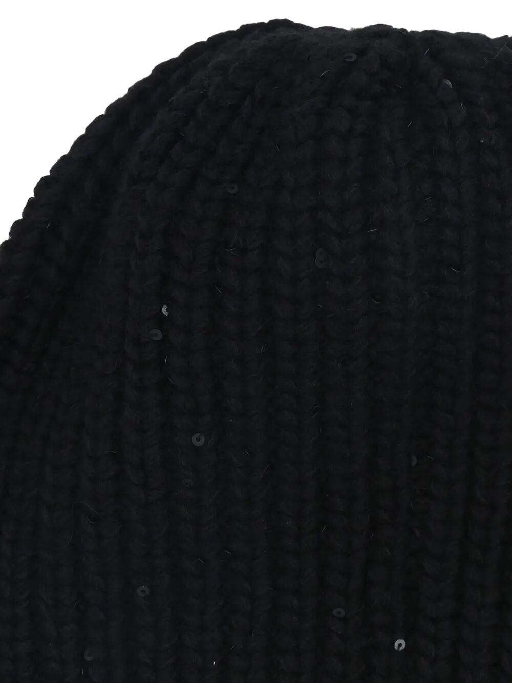 CASHMERE AND SILK DIAMOND YARN KNIT BEANIE