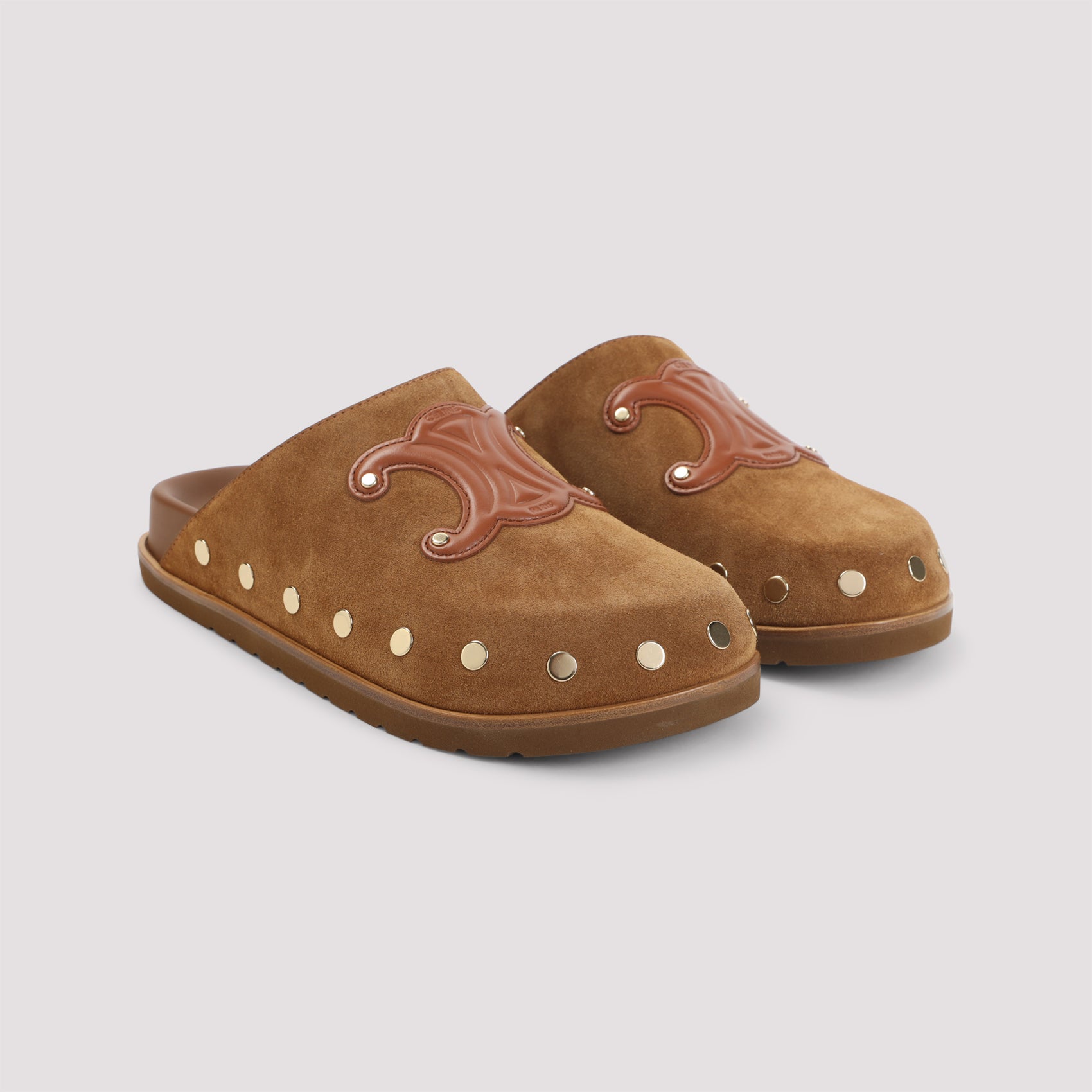 Triomphe Wedge Mules