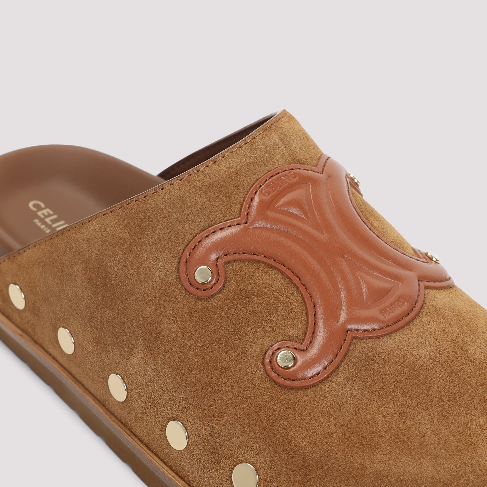 Triomphe Wedge Mules