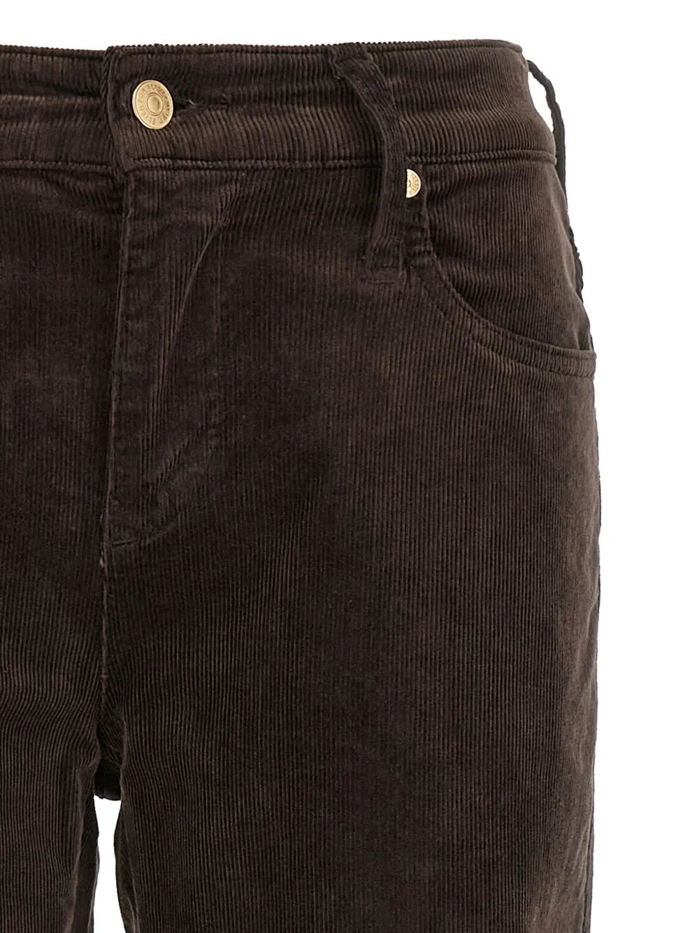 CALIE STRAIGHT CORDUROY PANTS