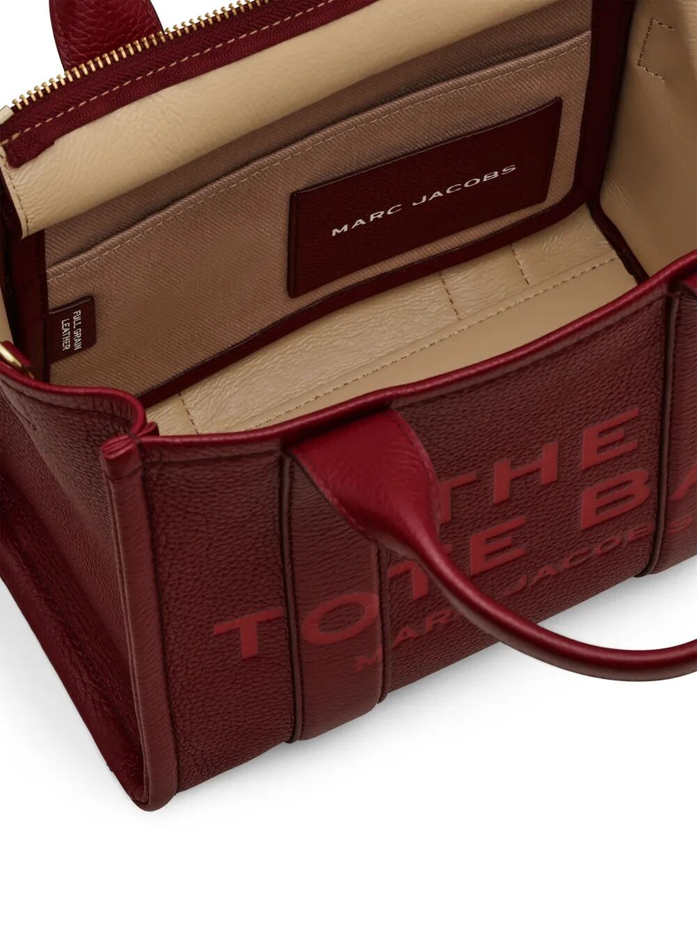THE LEATHER SMALL TOTE BAG