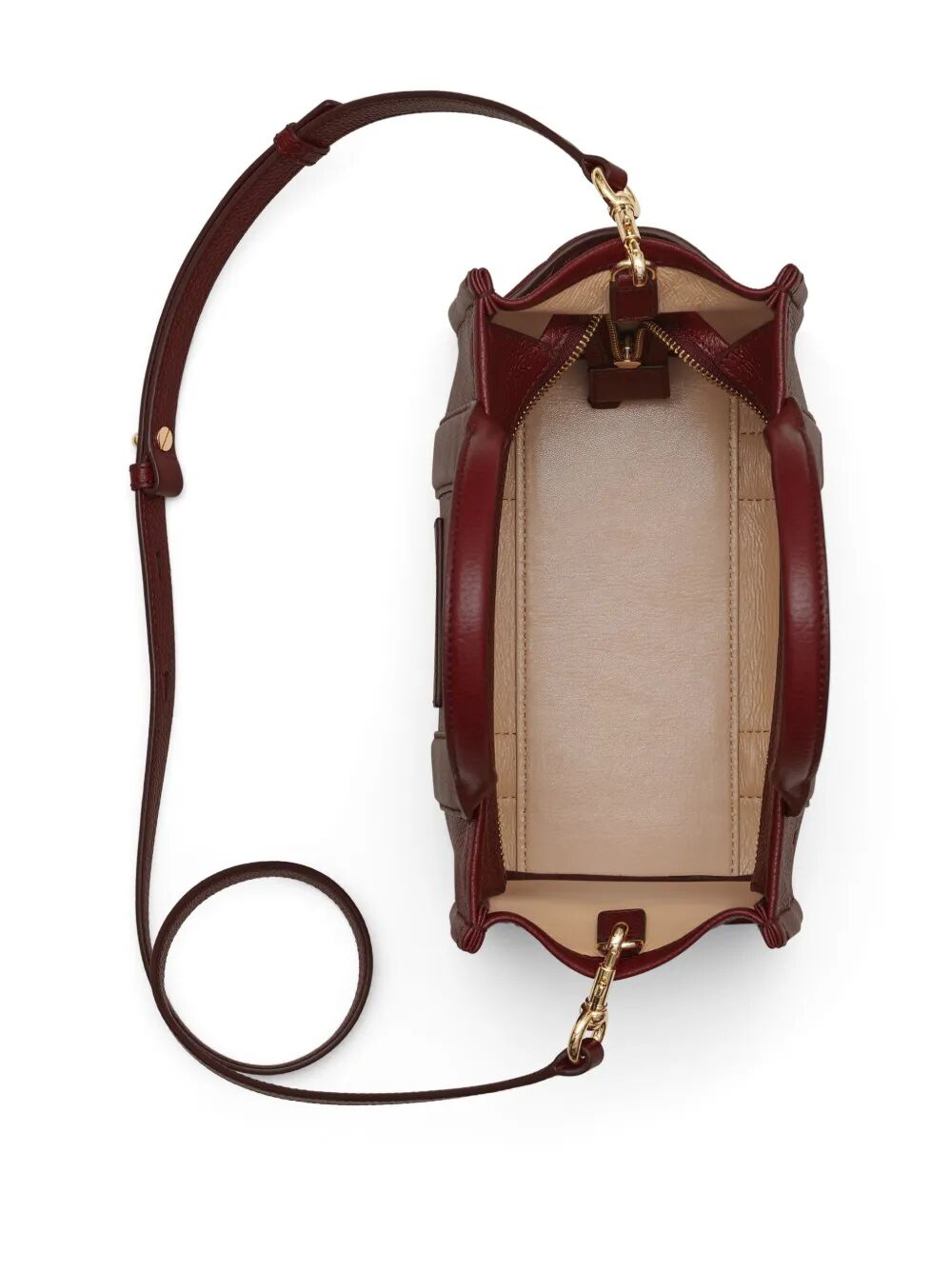 THE LEATHER SMALL TOTE BAG