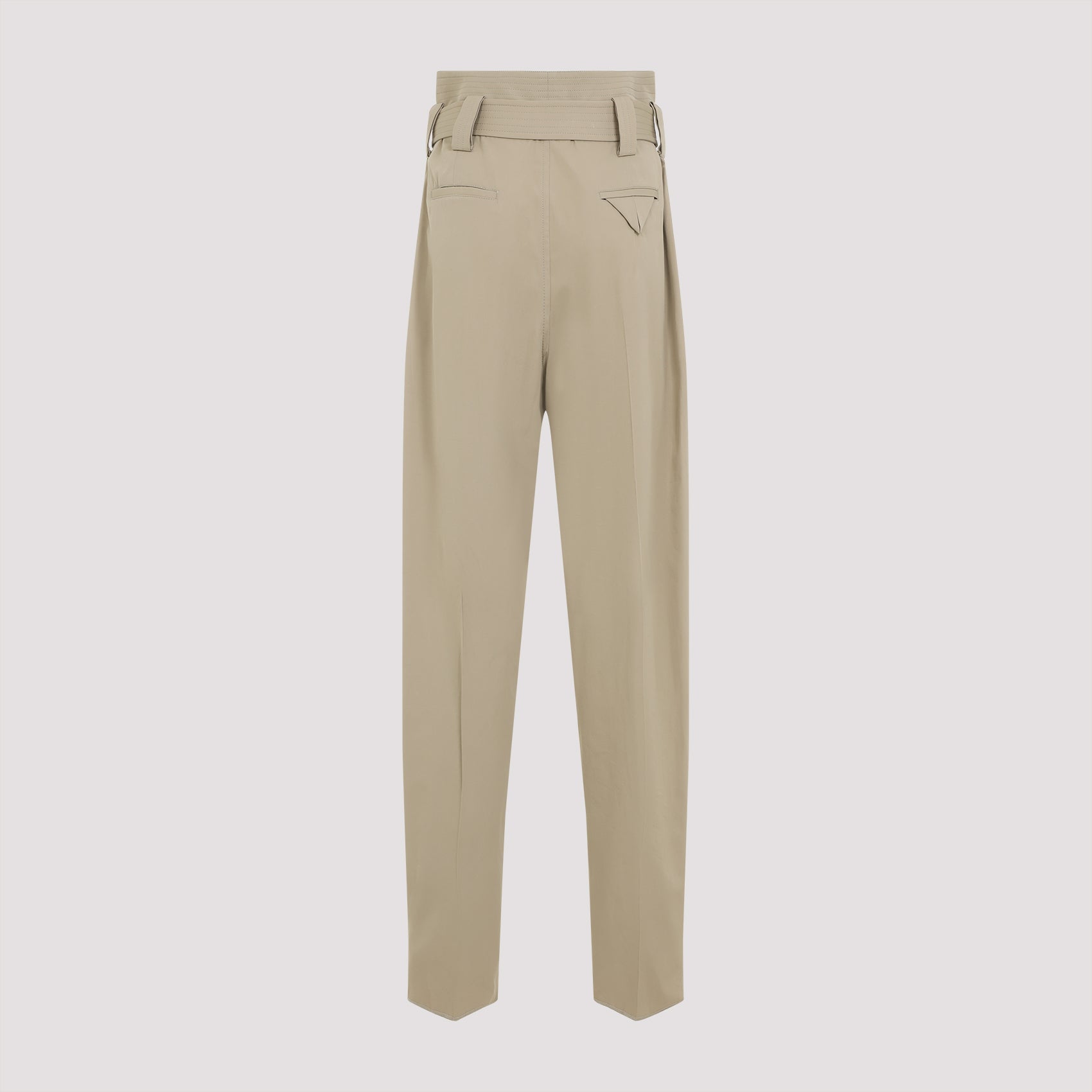 High Waist Belted Trousers