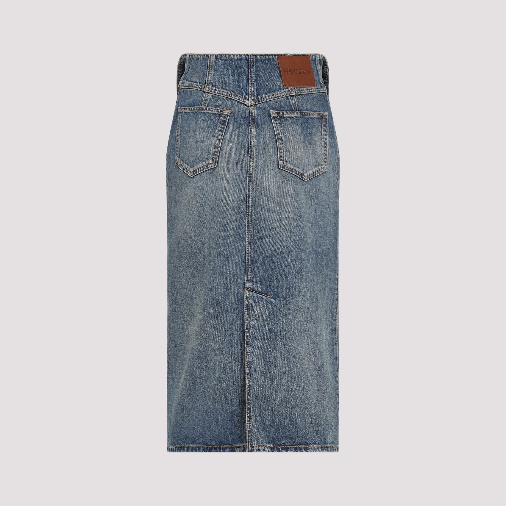 Cotton Midi Skirt