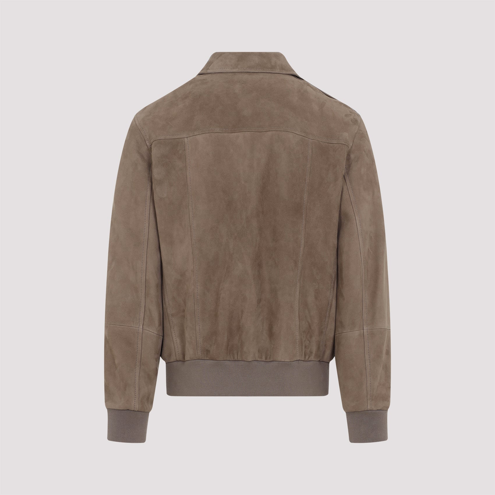 Leather Bomber Jacket