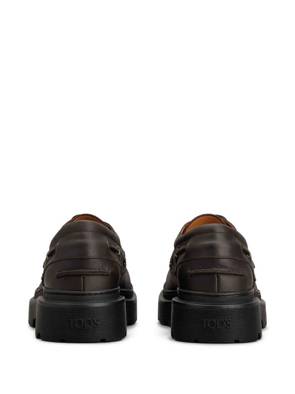 LUG SOLE LEATHER BOAT SHOES
