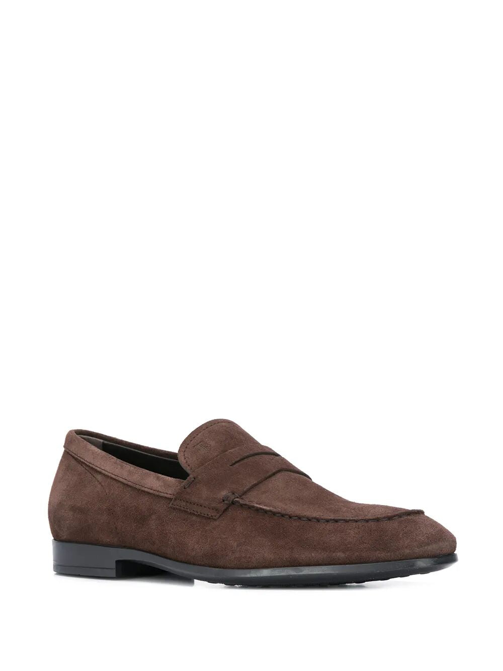 SUEDE PENNY LOAFERS