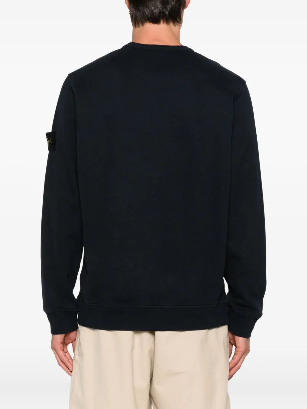 COTTON FLEECE CREW NECK SWEATSHIRT