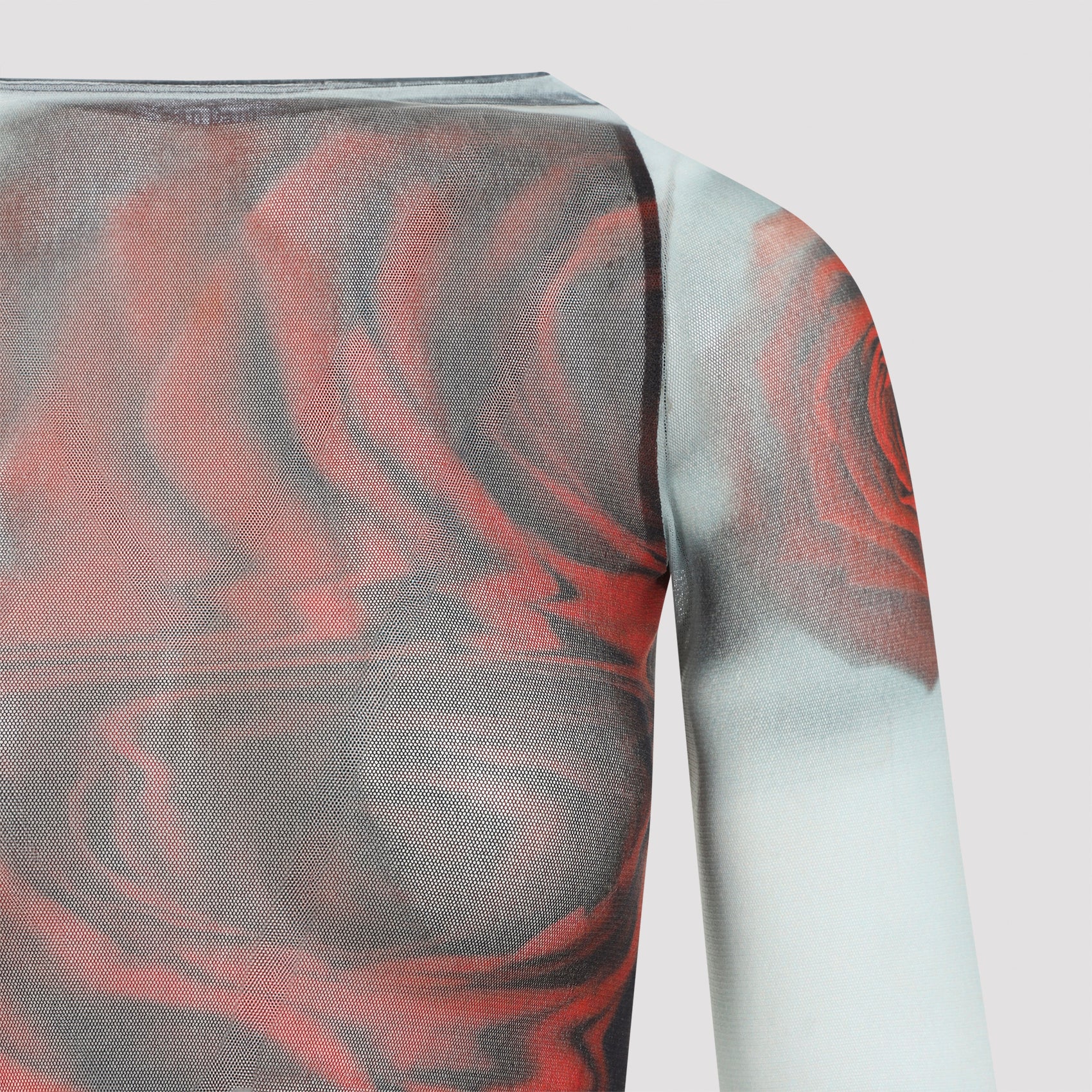 Blurry Roses Top