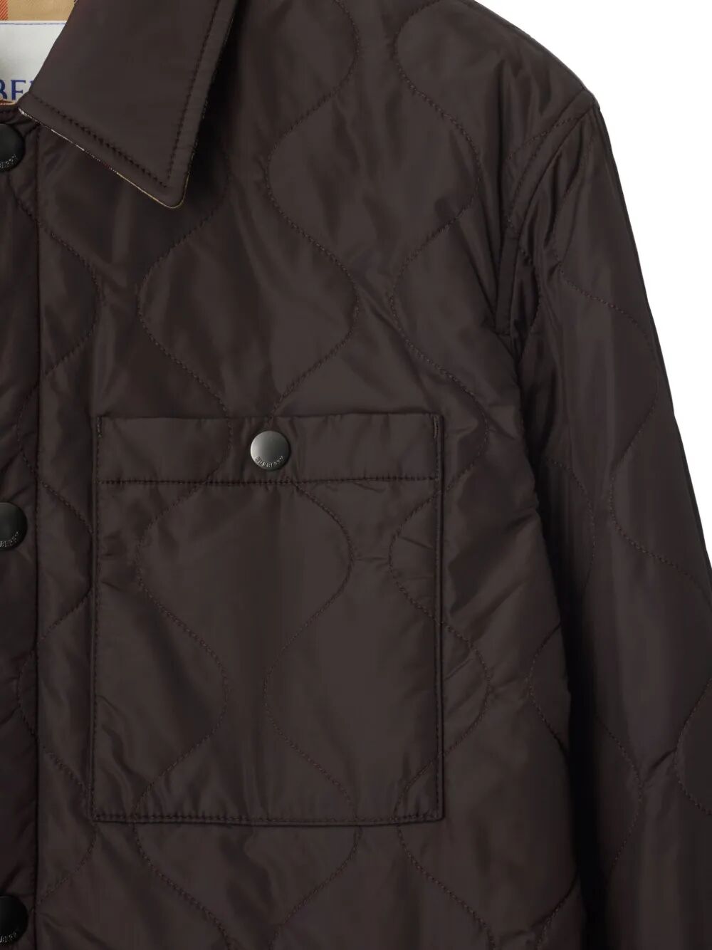 CAMICIONE REVERSIBILE IN NYLON TRAPUNTATO