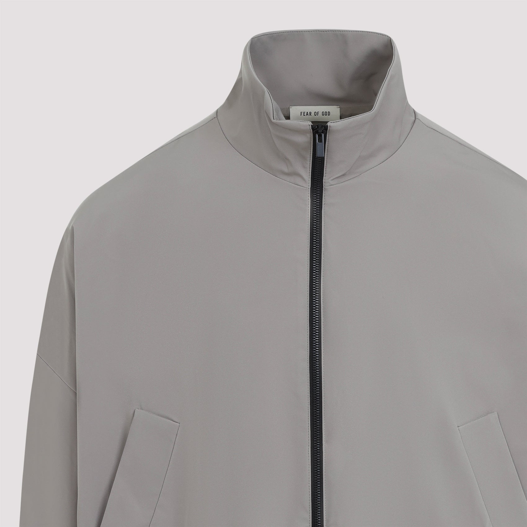 High Neck Vented Track Jacket