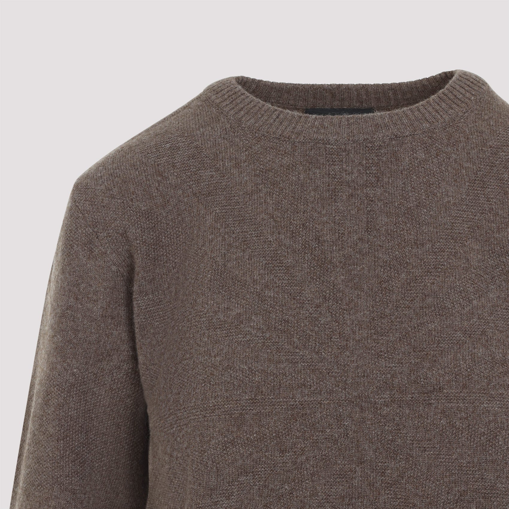 MU02D9C01 Biker Round Neck Pullover