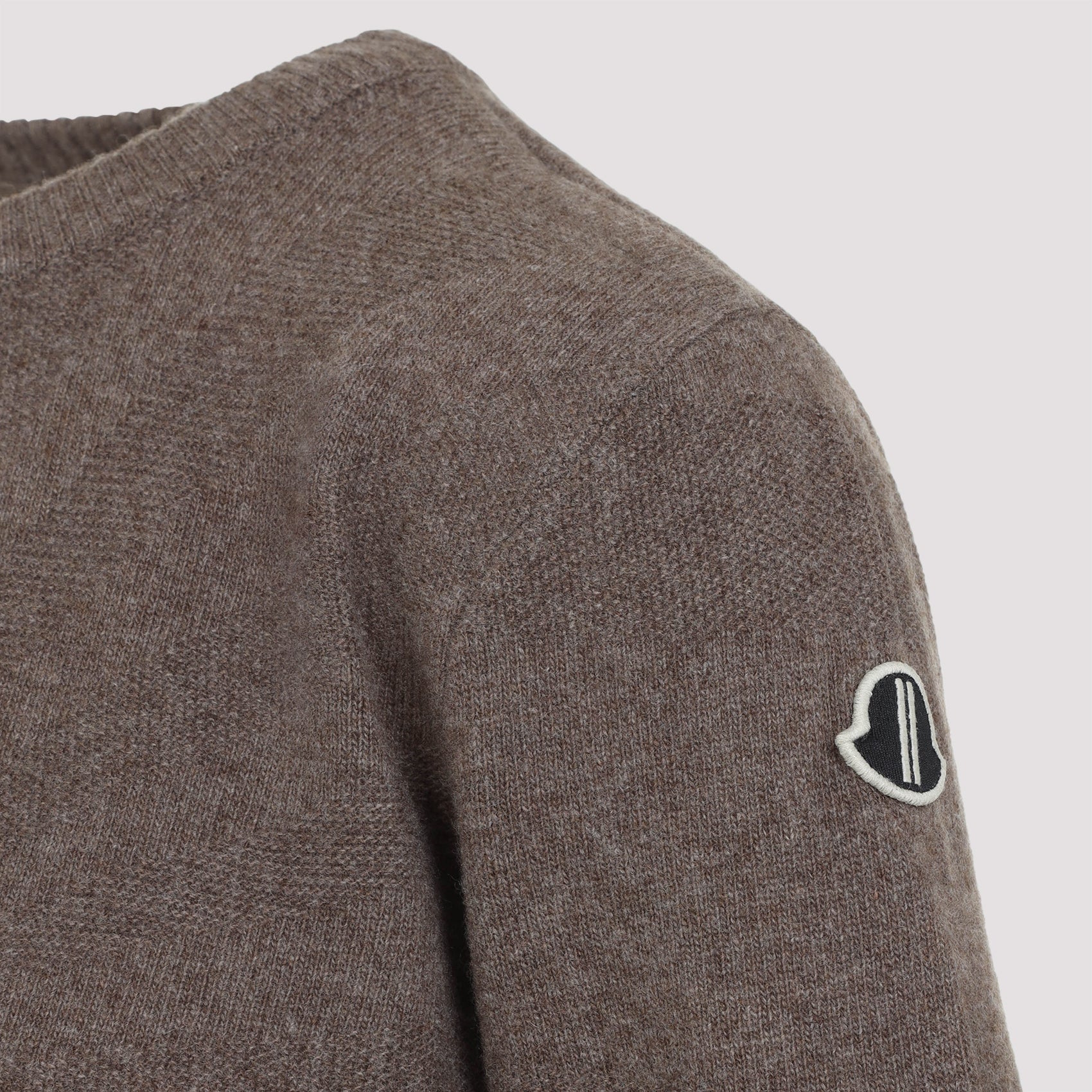 MU02D9C01 Biker Round Neck Pullover