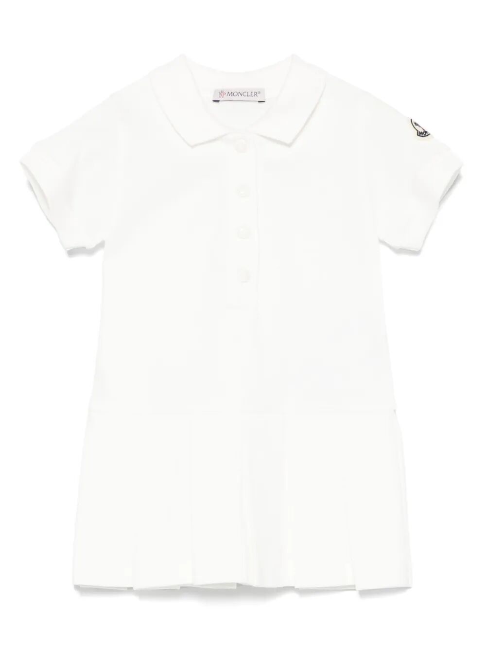 COTTON PIQUET POLO SHIRT DRESS