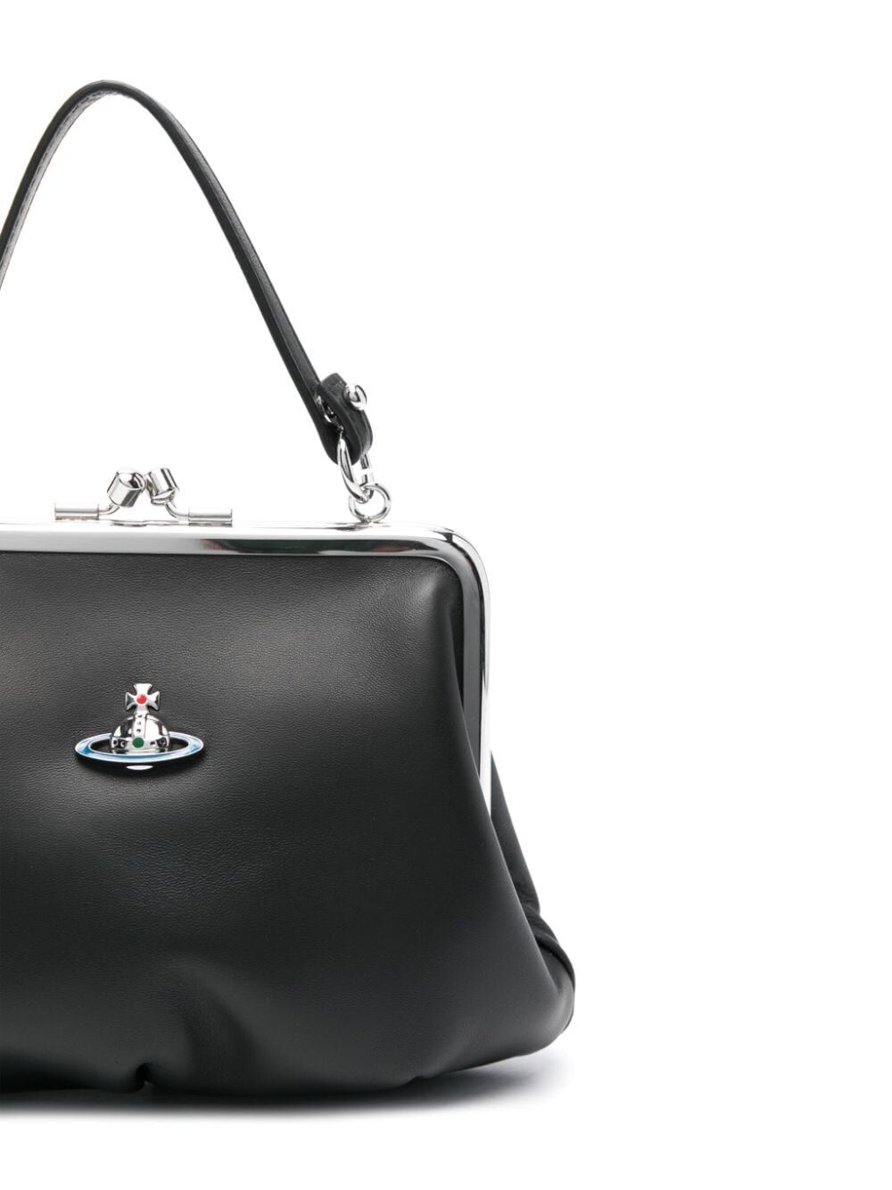 SMOOTH LEATHER GRANNY FRAME PURSE