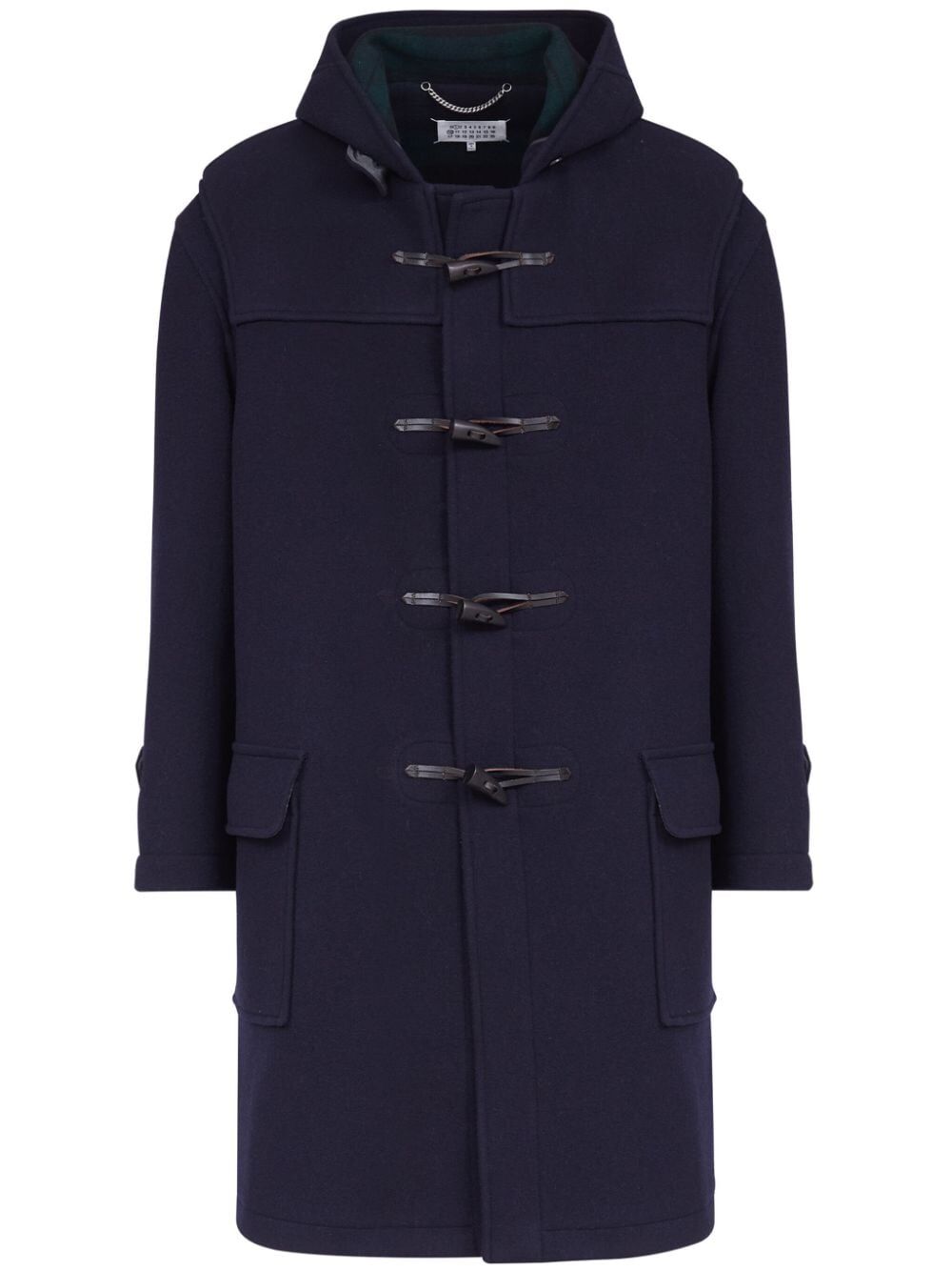 CAPPOTTO CON ALAMARI E CAPPUCCIO