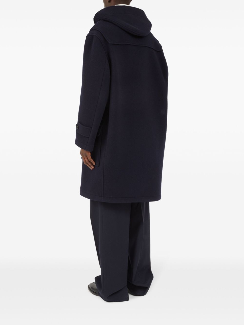 CAPPOTTO CON ALAMARI E CAPPUCCIO